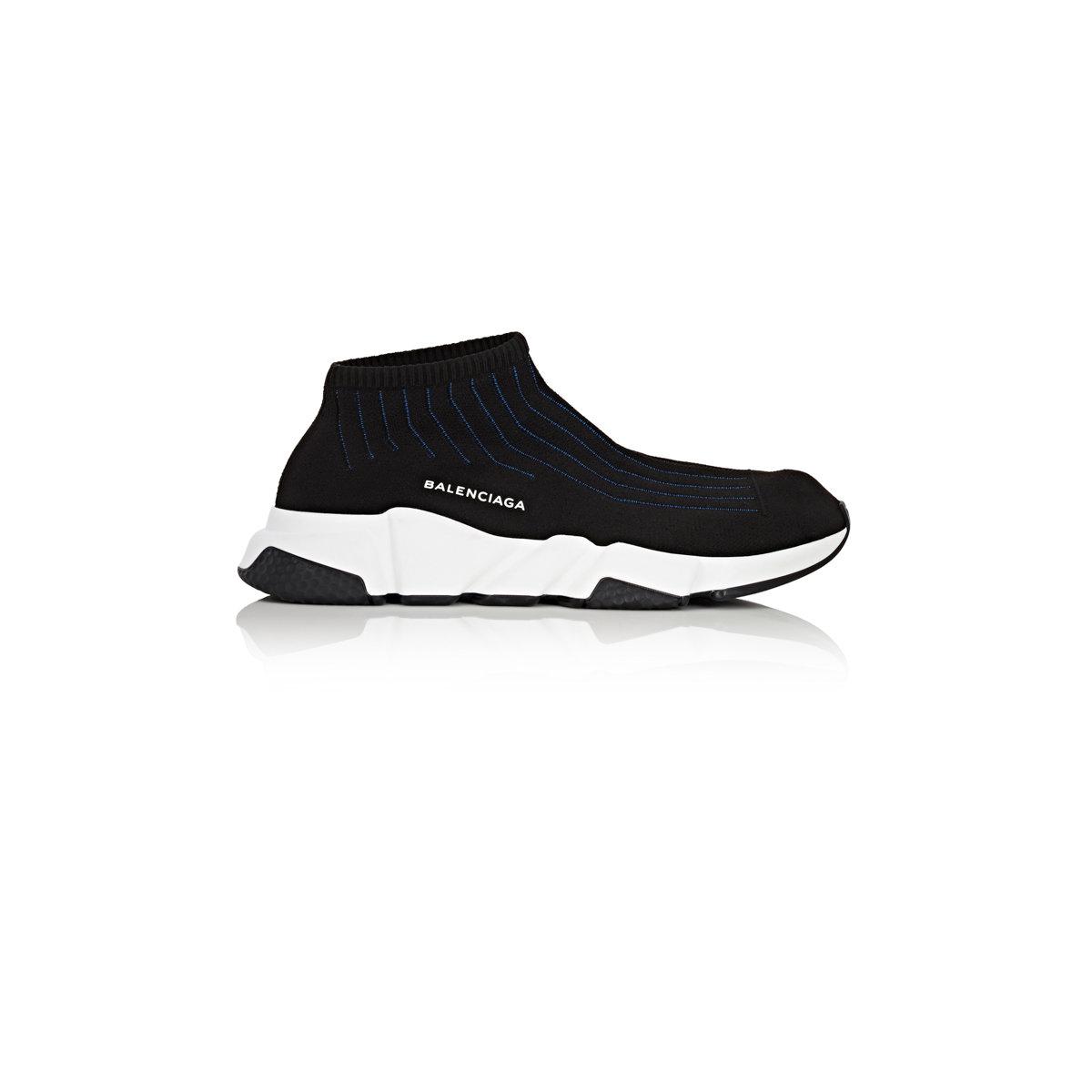 Balenciaga Speed Knit Sneakers in Black for Men - Lyst