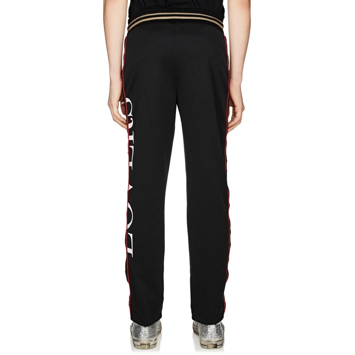 glitter stripe pants