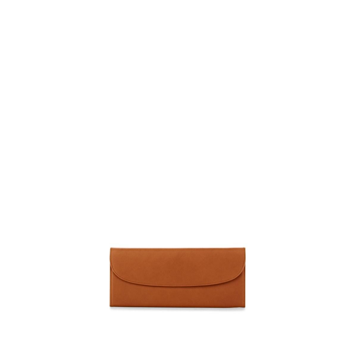 Barneys New York Leather Travel Wallet in Brown for Men - Lyst