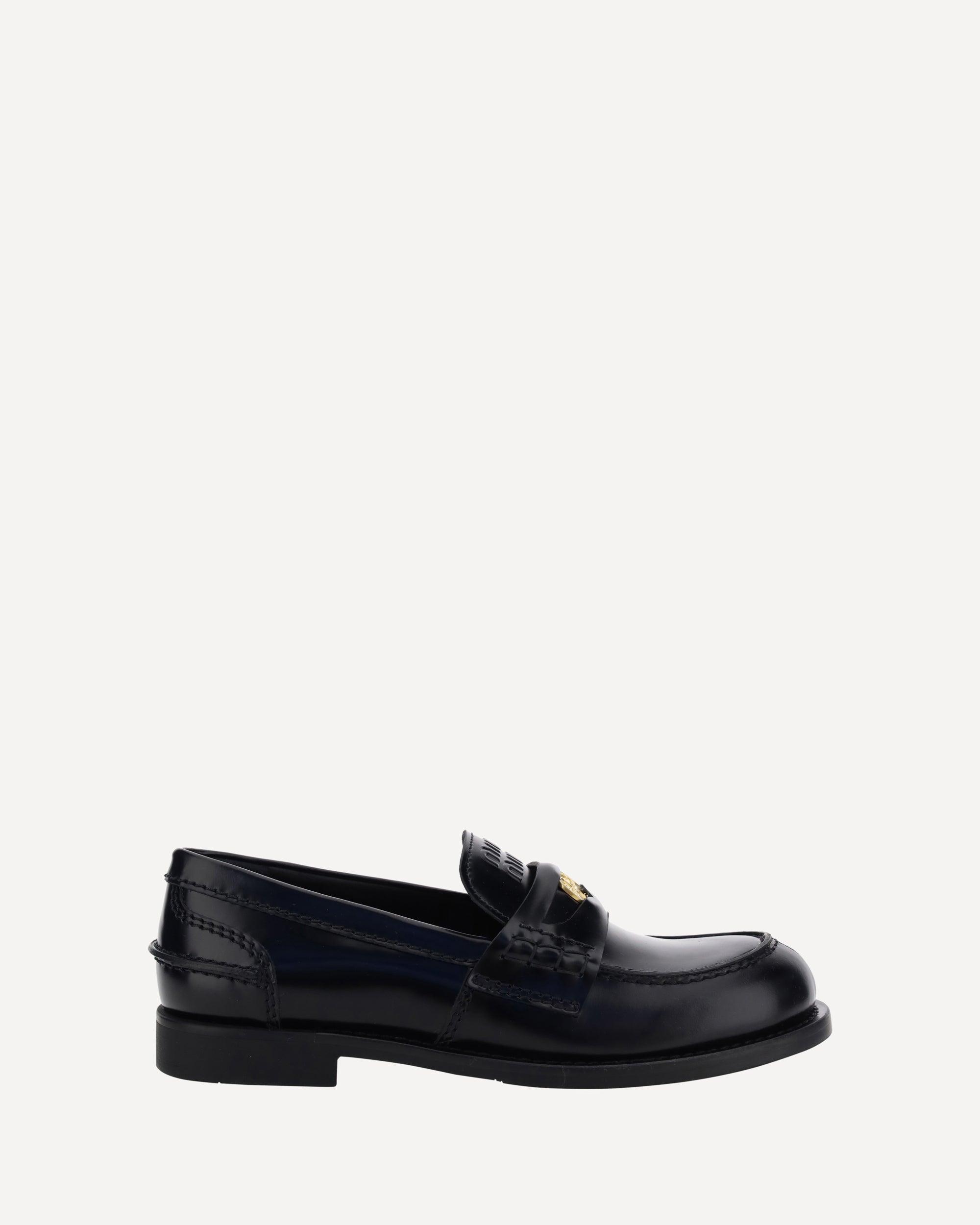 ローファー・オックスフォード Miu Miu PENNY LOAFERS MIU MIU ミュウミュウ レザー Penny Loafers ペニー ローファー