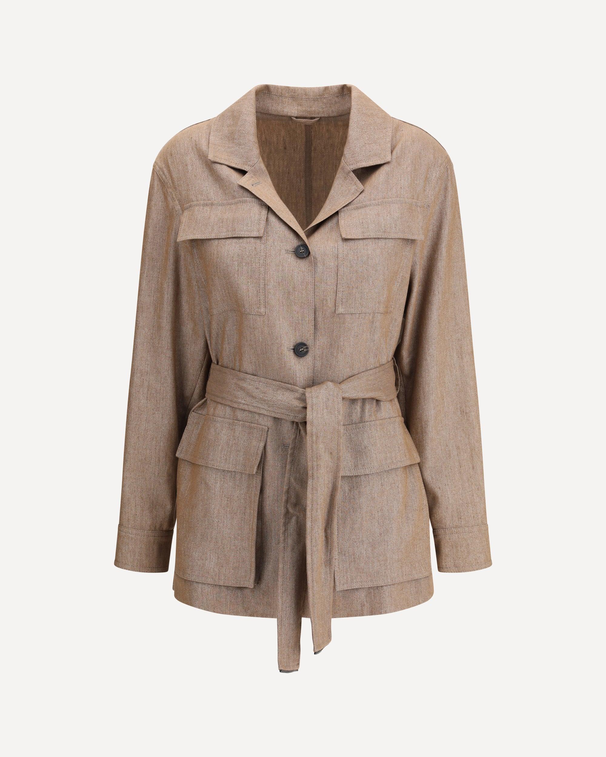 Brunello Cucinelli Safari Jacket in Natural Lyst UK