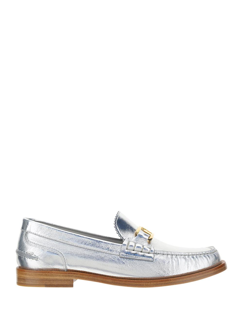 Fendi Loafers in White | Lyst UK