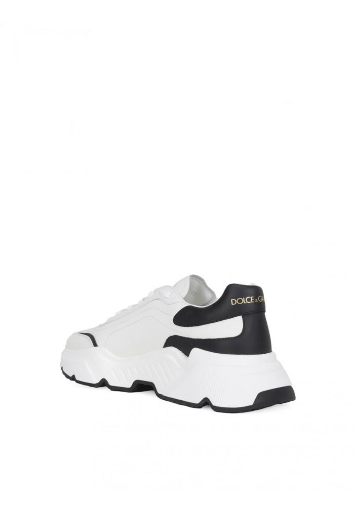 Dolce \u0026 Gabbana Leather Daymaster Sneakers In Nappa Calfskin in White for  Men - Save 52% - Lyst