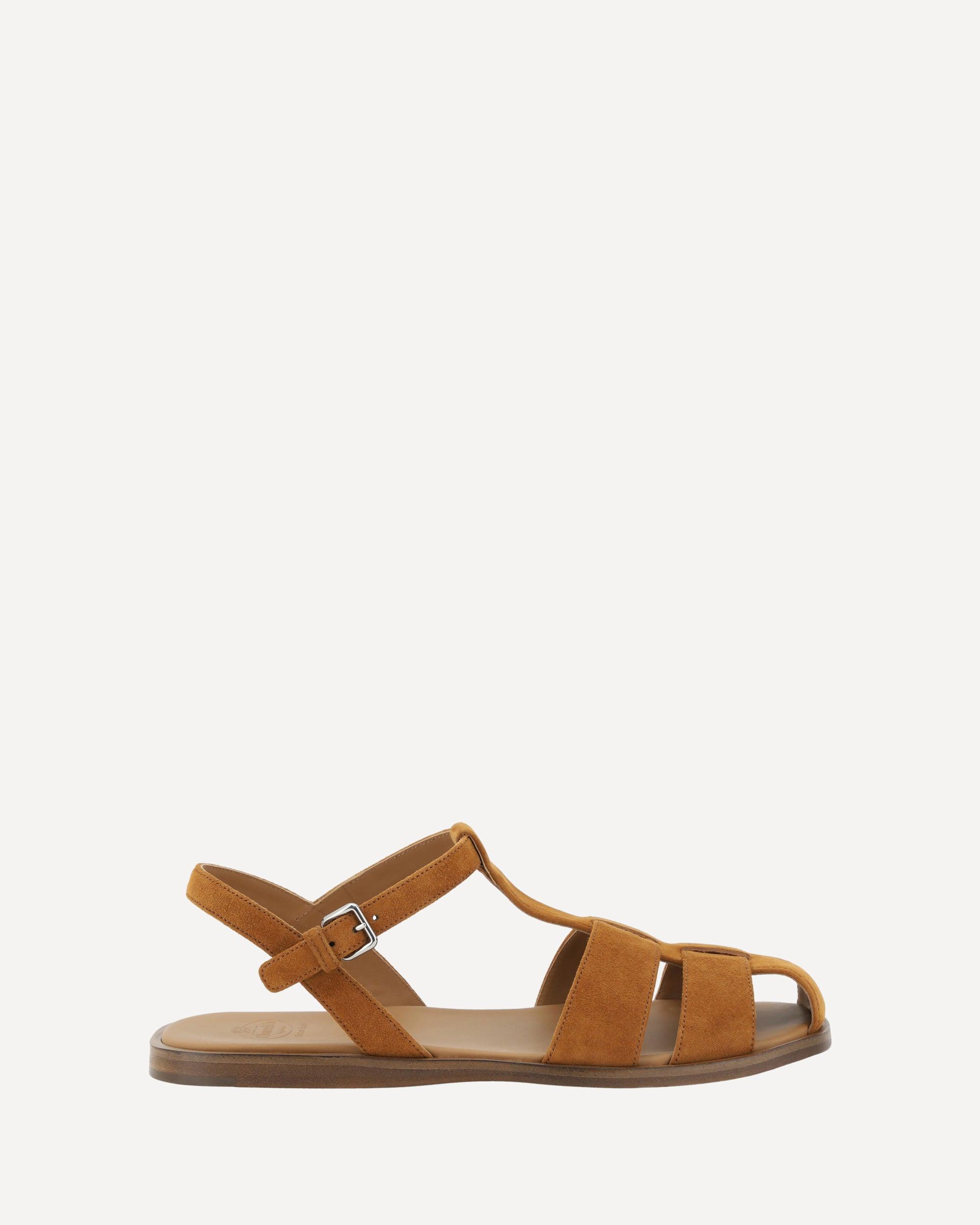 サンダル・ミュール CHURCH'S ORIYAH FLAT SANDAL IN SUEDE Church'S Church S Oriyah Flat Sandal In Suede (Church's