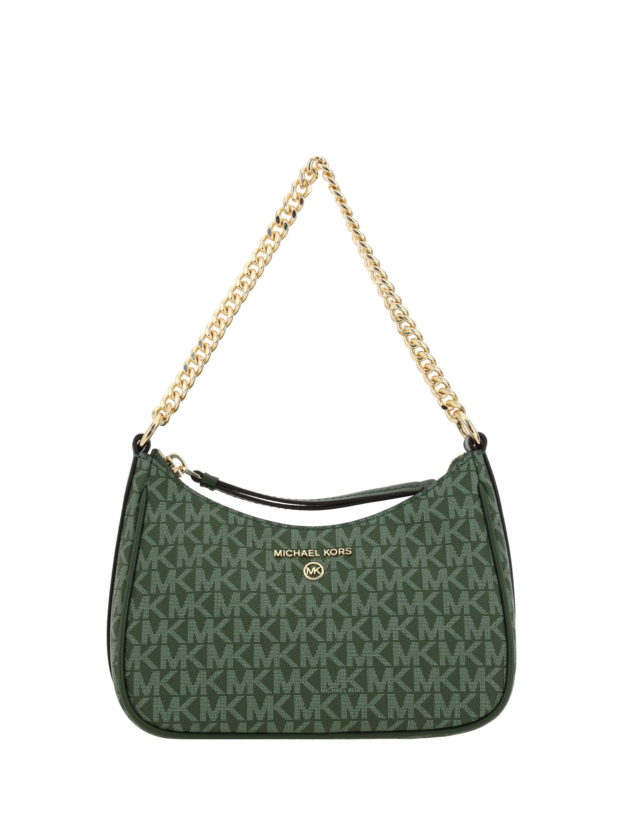 NWT Michael Kors Hamilton Small Satchel Crossbody Handbag Jewel Green  Leather | eBay