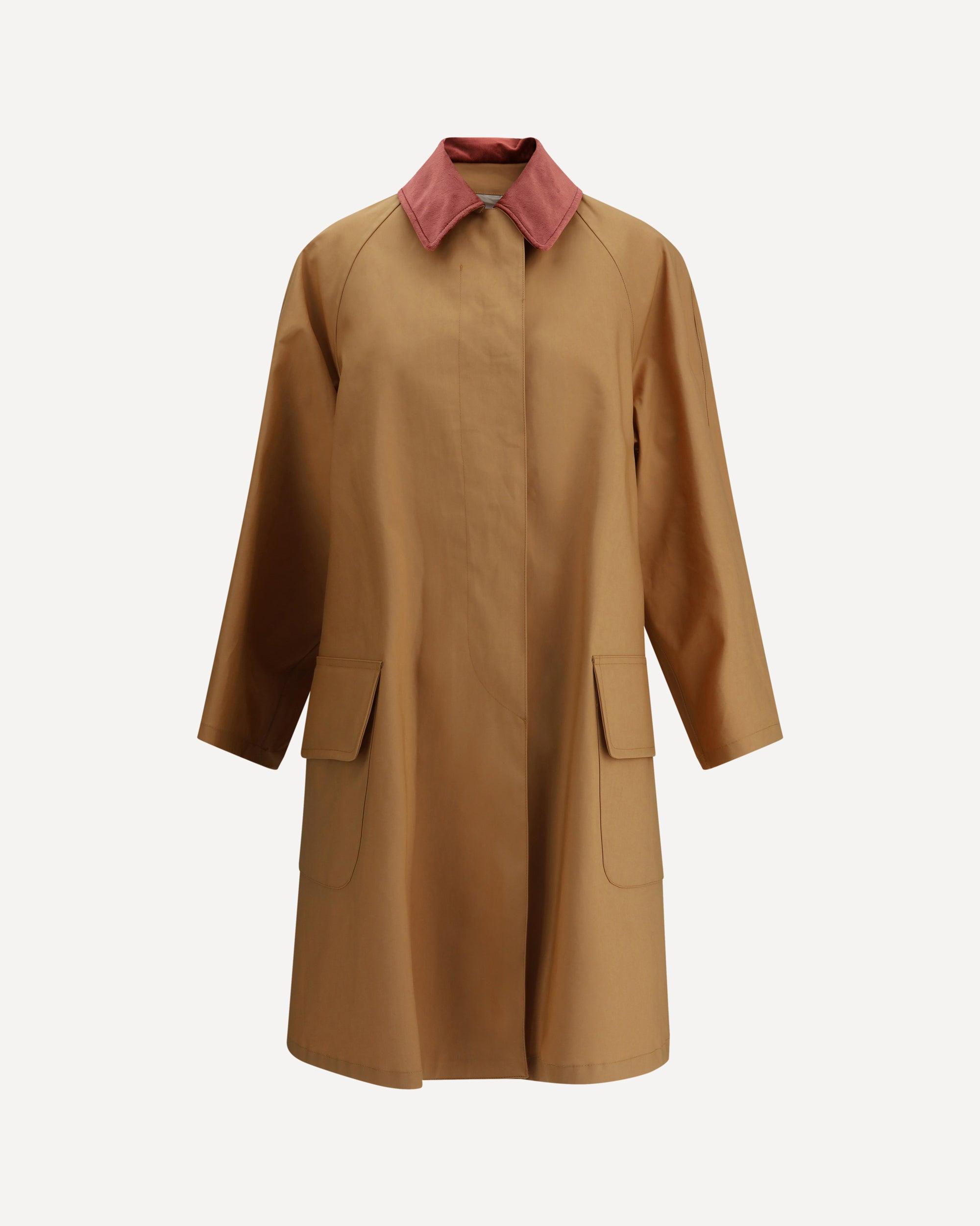 ジャケット Prada Honey-coloured trench coat in cotton Honey Cotton twill trench jacket | PRADA