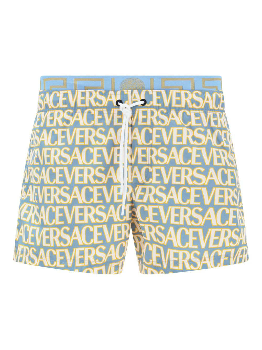 Versace Swimwear in Blue for Men Lyst