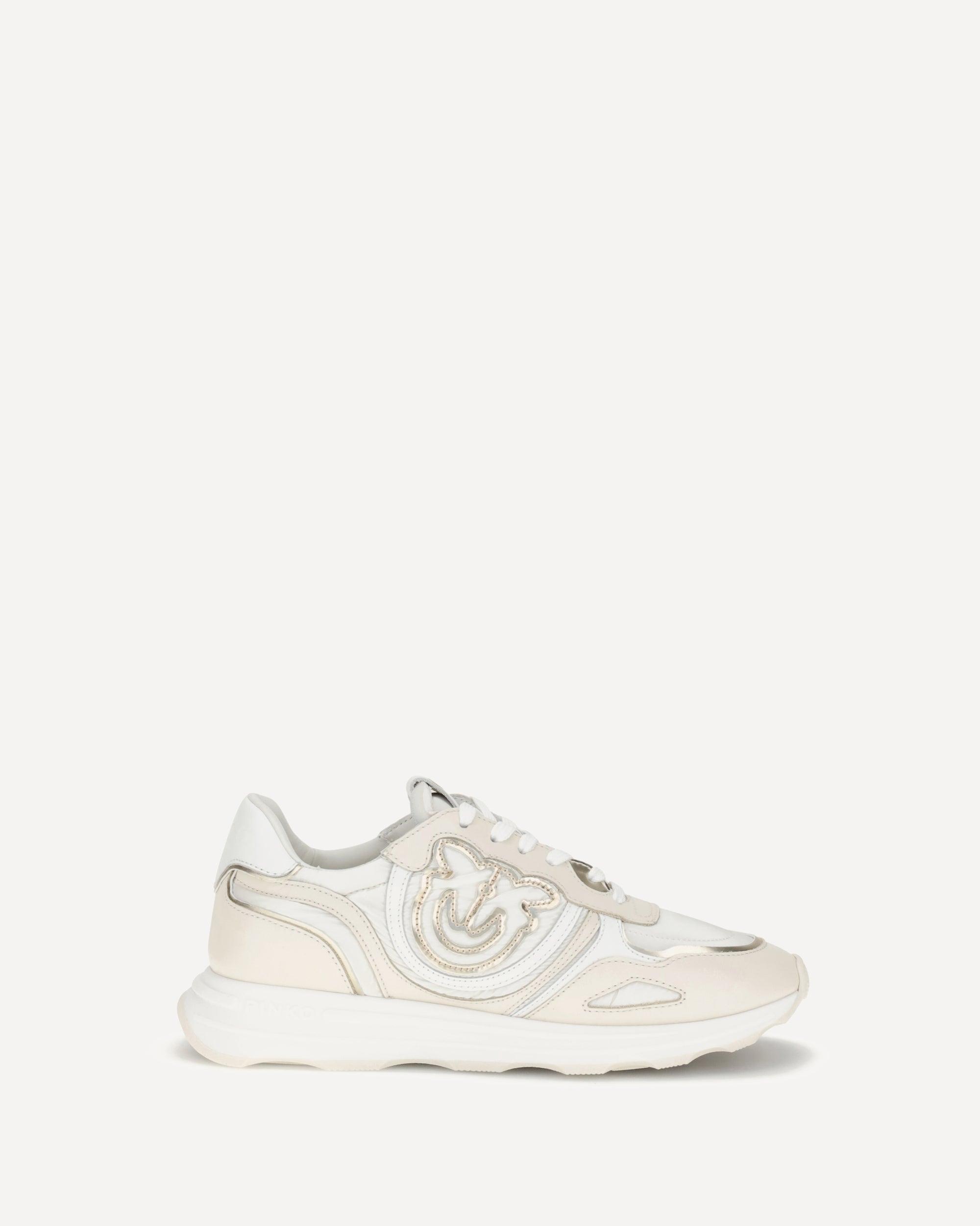 スニーカー PINKO Woman Sneakers White SS0055E021 ZZF Sneaker White/taupe Pinko - Le Follie Shop