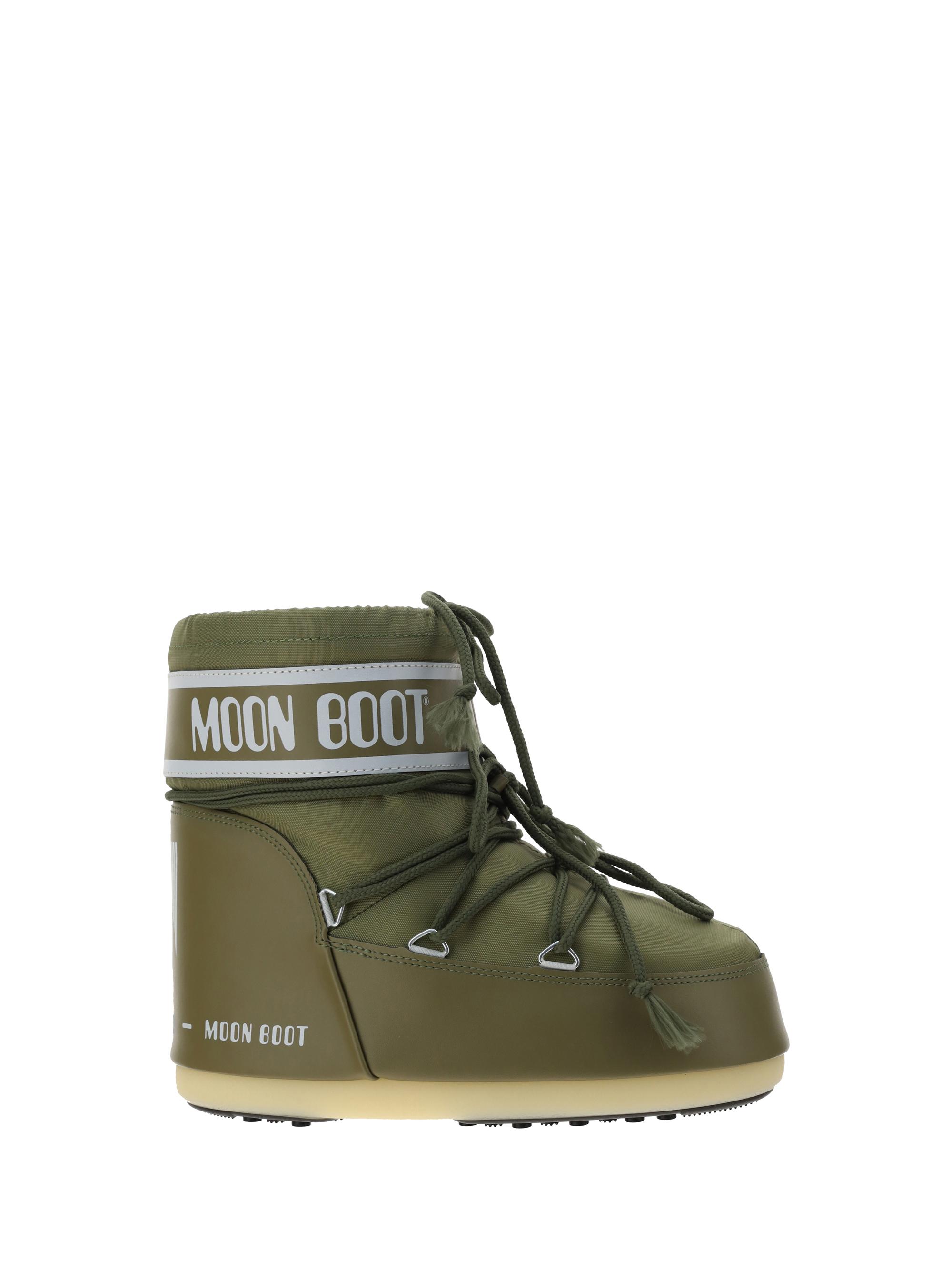 Moon Boot Icon Low Boots in Green