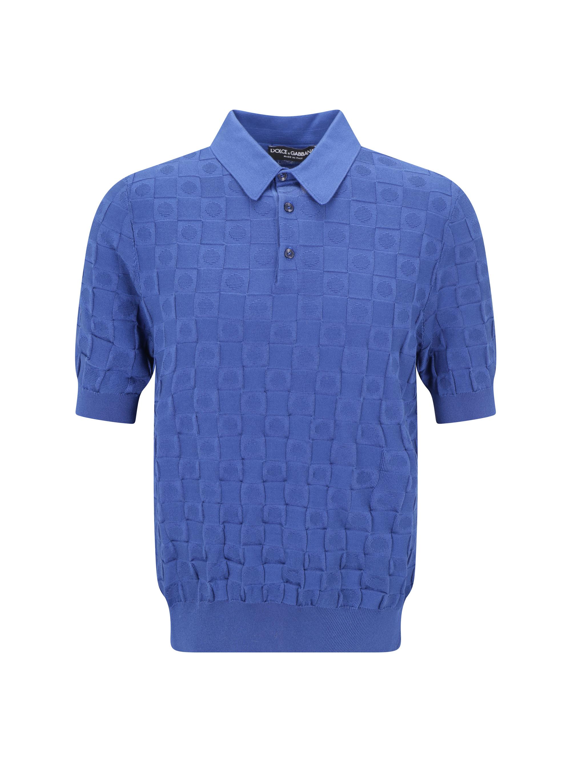 Dolce & Gabbana Polo Shirts in Blue for Men