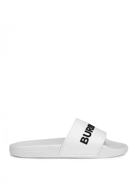 burberry sandals grey