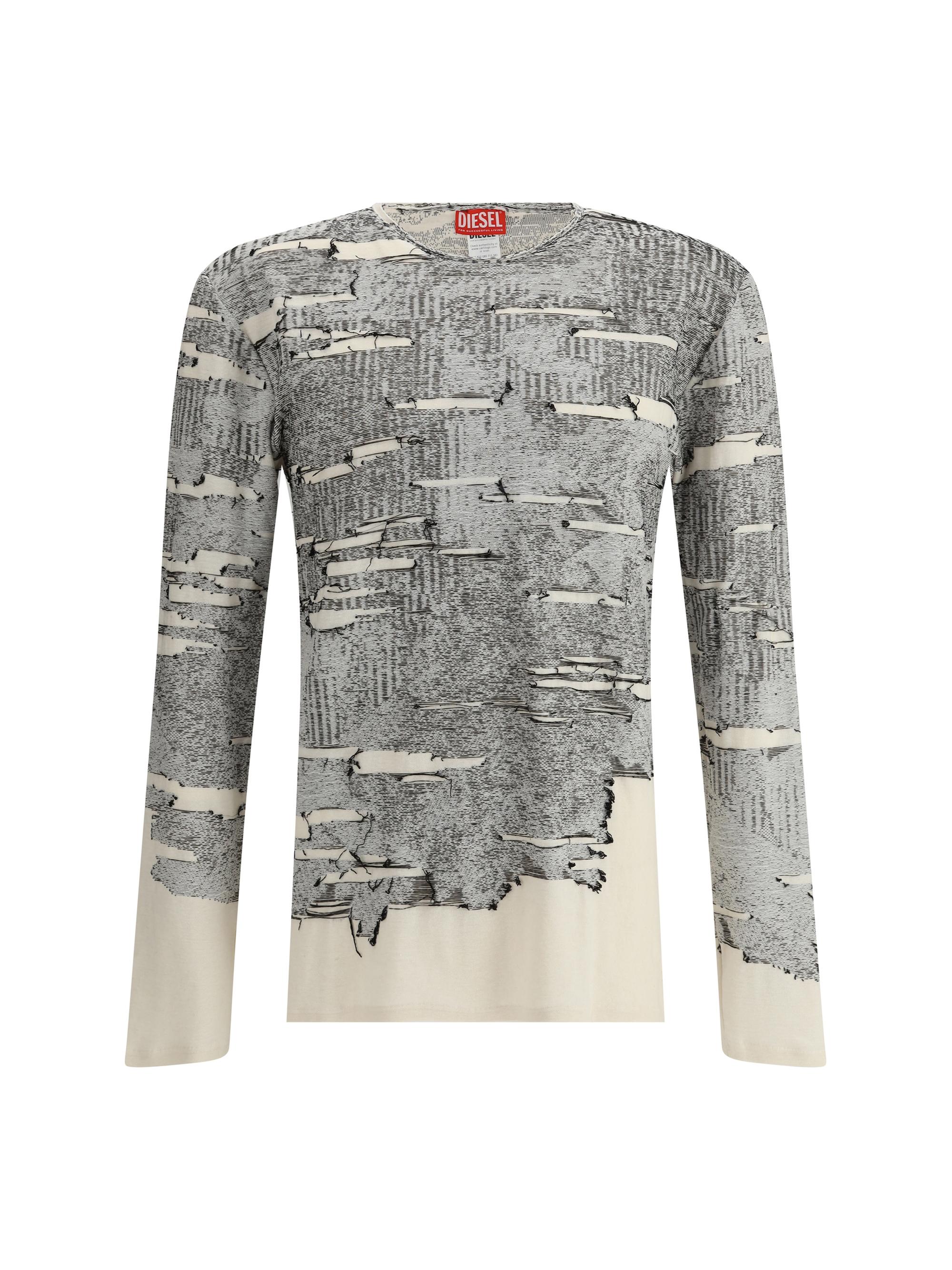 関税込【DIESEL】Finly long sleeve shirt★Grey★長袖 シャツ DIESEL Long Sleeve Jersey in Gray for Men | Lyst