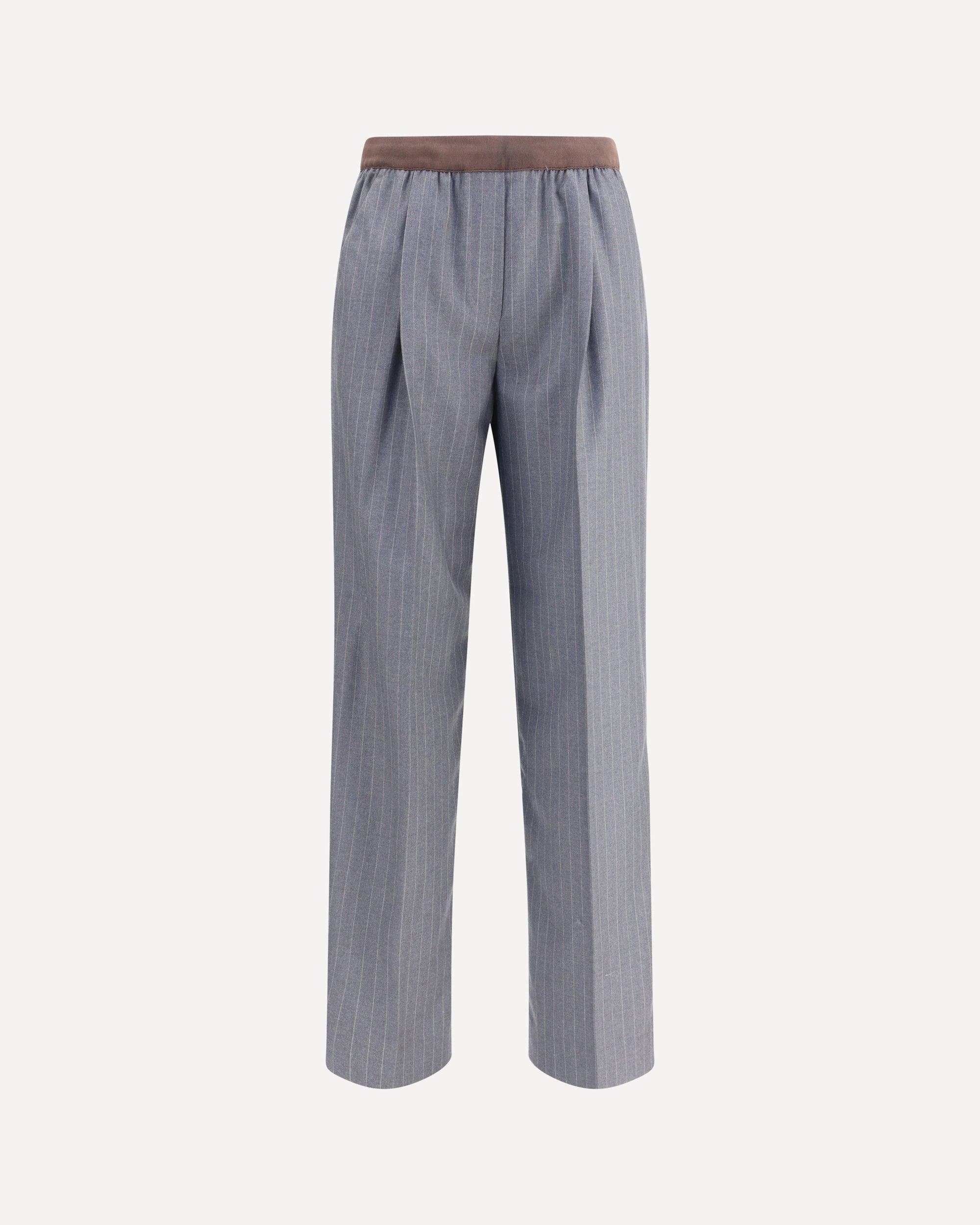パンツ MIU MIU TEC SILK PANTS Miu Miu - Silk Dress Pants - 42 – MADE by DWC