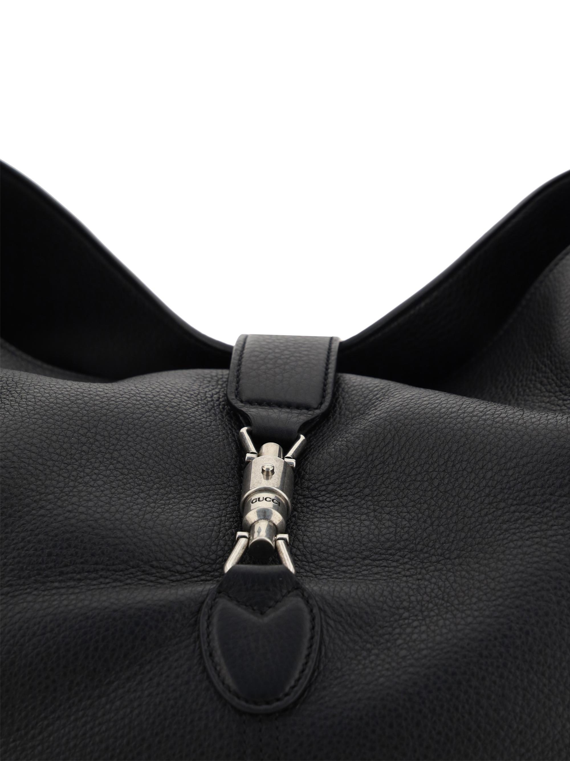 Black Jackie 1961 medium leather bag, Gucci