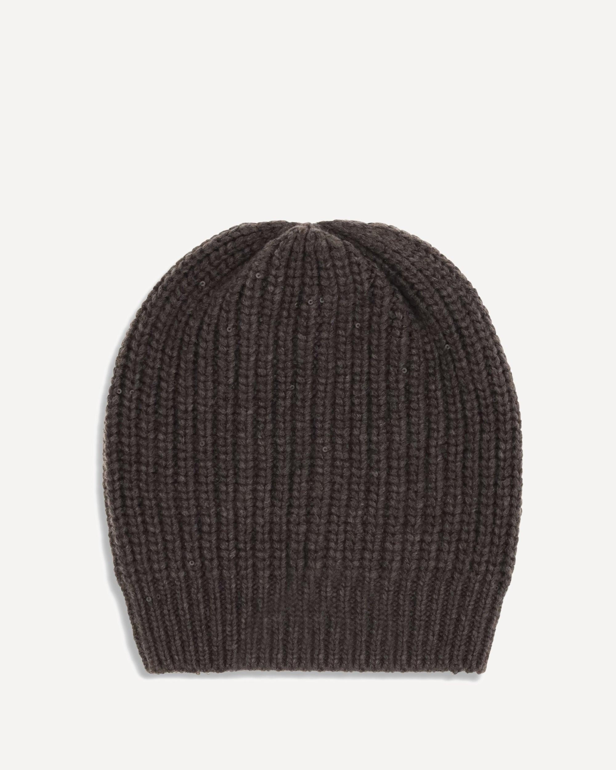 ハット BRUNELLO CUCINELLI Ribbed cashmere hat BROWN+PANAMA Brunello Cucinelli Ribbed cashmere hat | Brown/&/Natural
