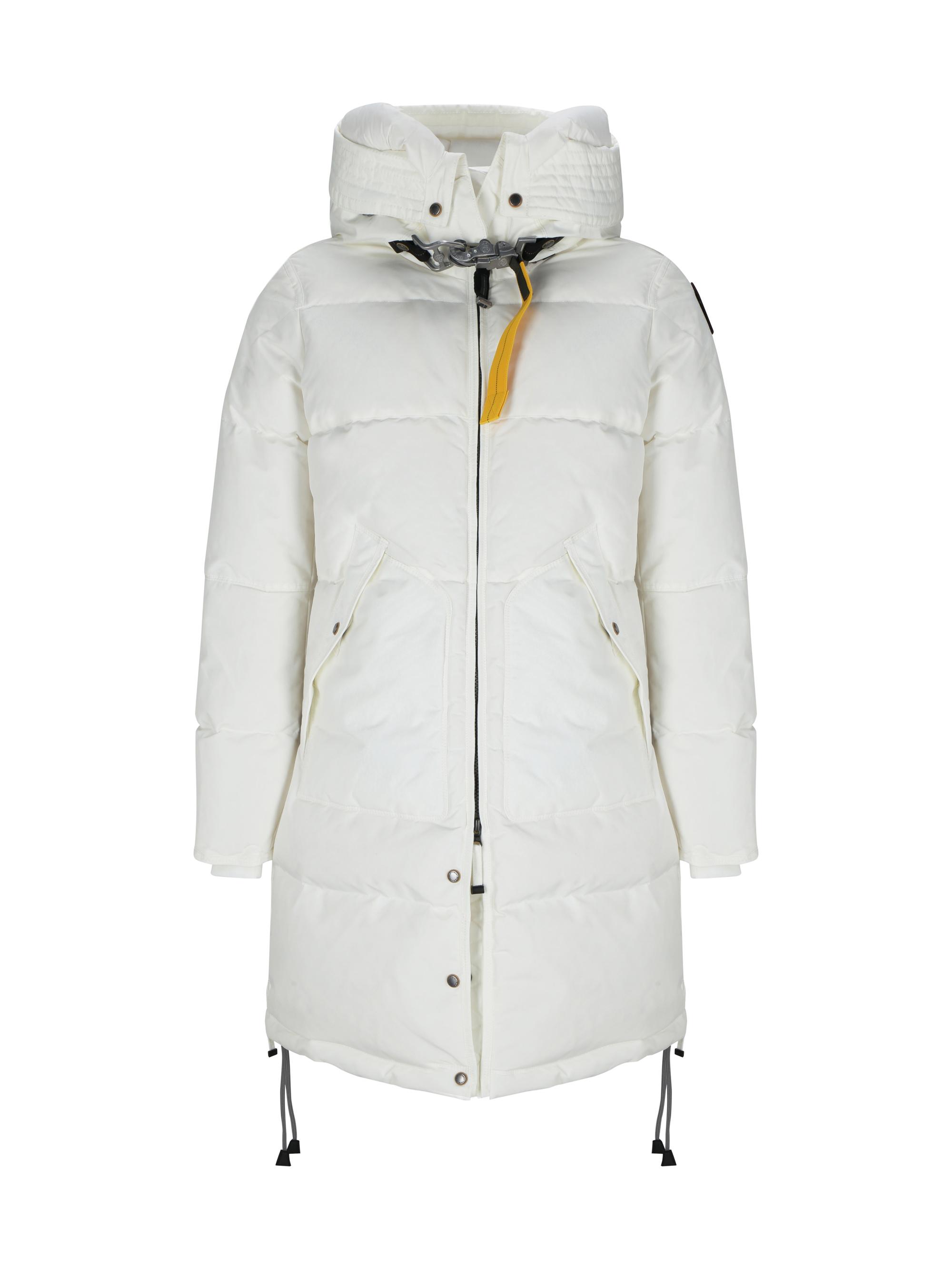 Parajumpers Long Bear Down Jacket in White | Lyst