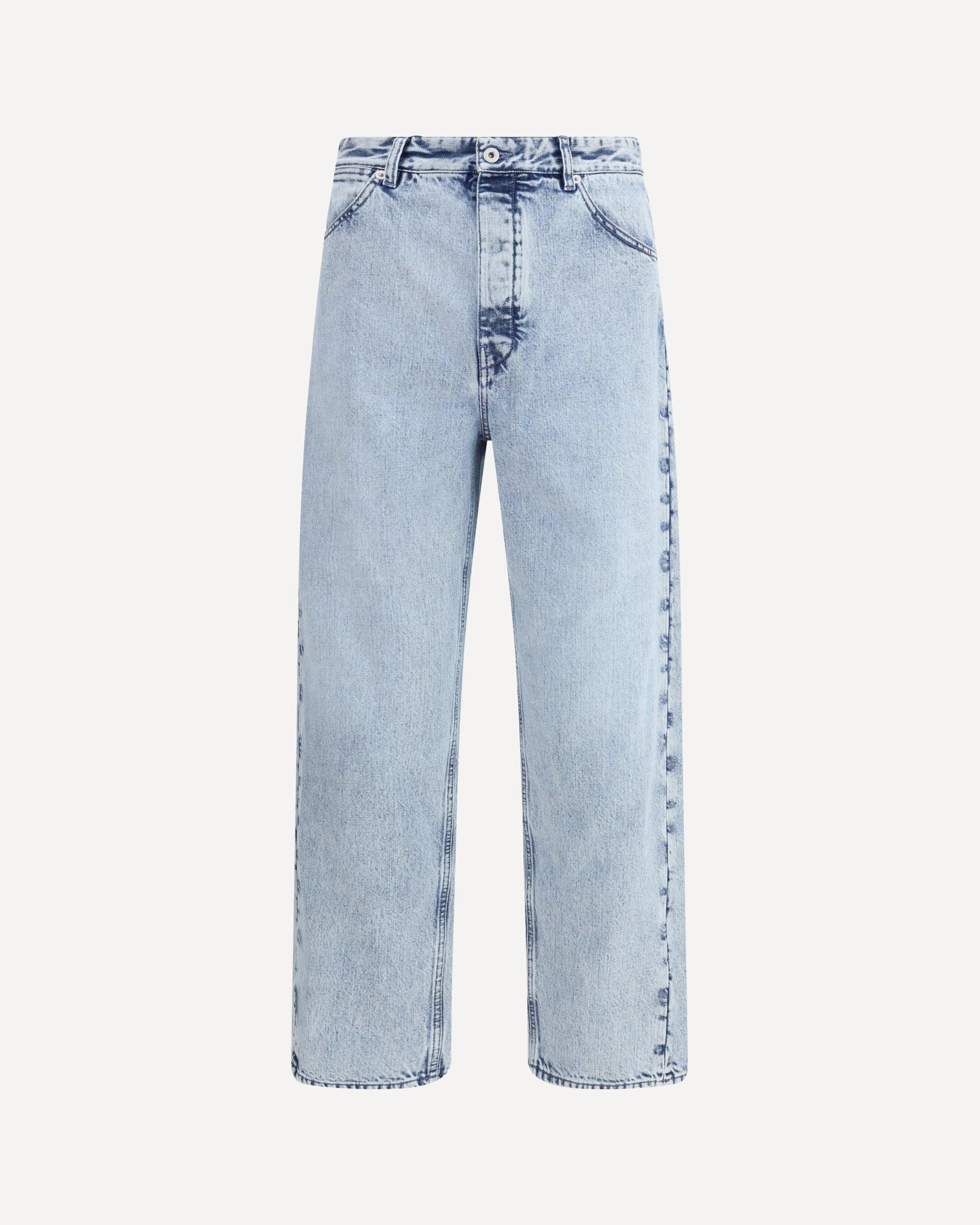 デニム・ジーパン JIL SANDER Denim jeans White Jil Sander mid-rise Straight Jeans | White | FARFETCH