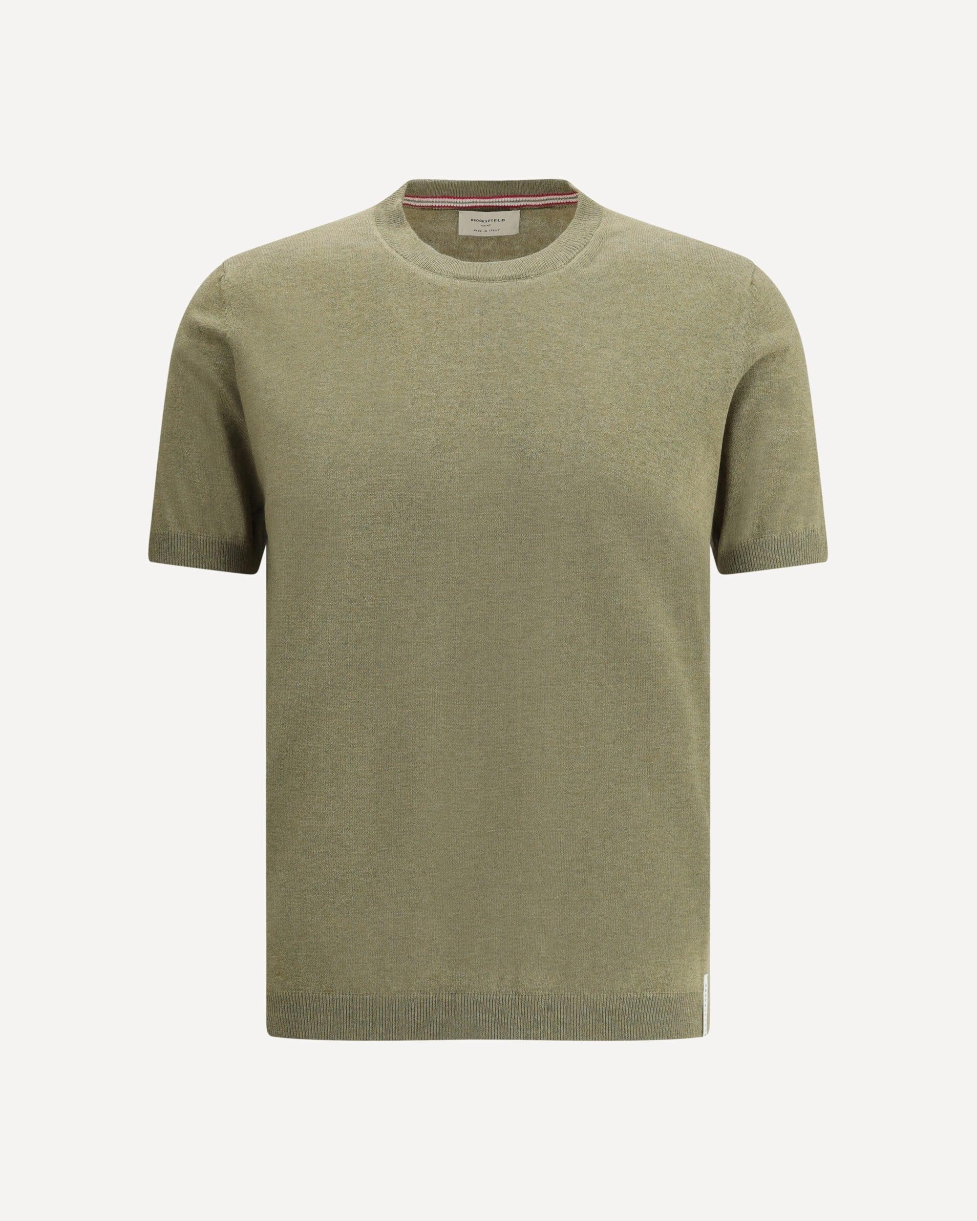 Tシャツ・カットソー BROOKSFIELD Men T Shirts 203CB005 0300 BLACK Brooksfield T-shirts for Men | Online Sale up to 76% off | Lyst