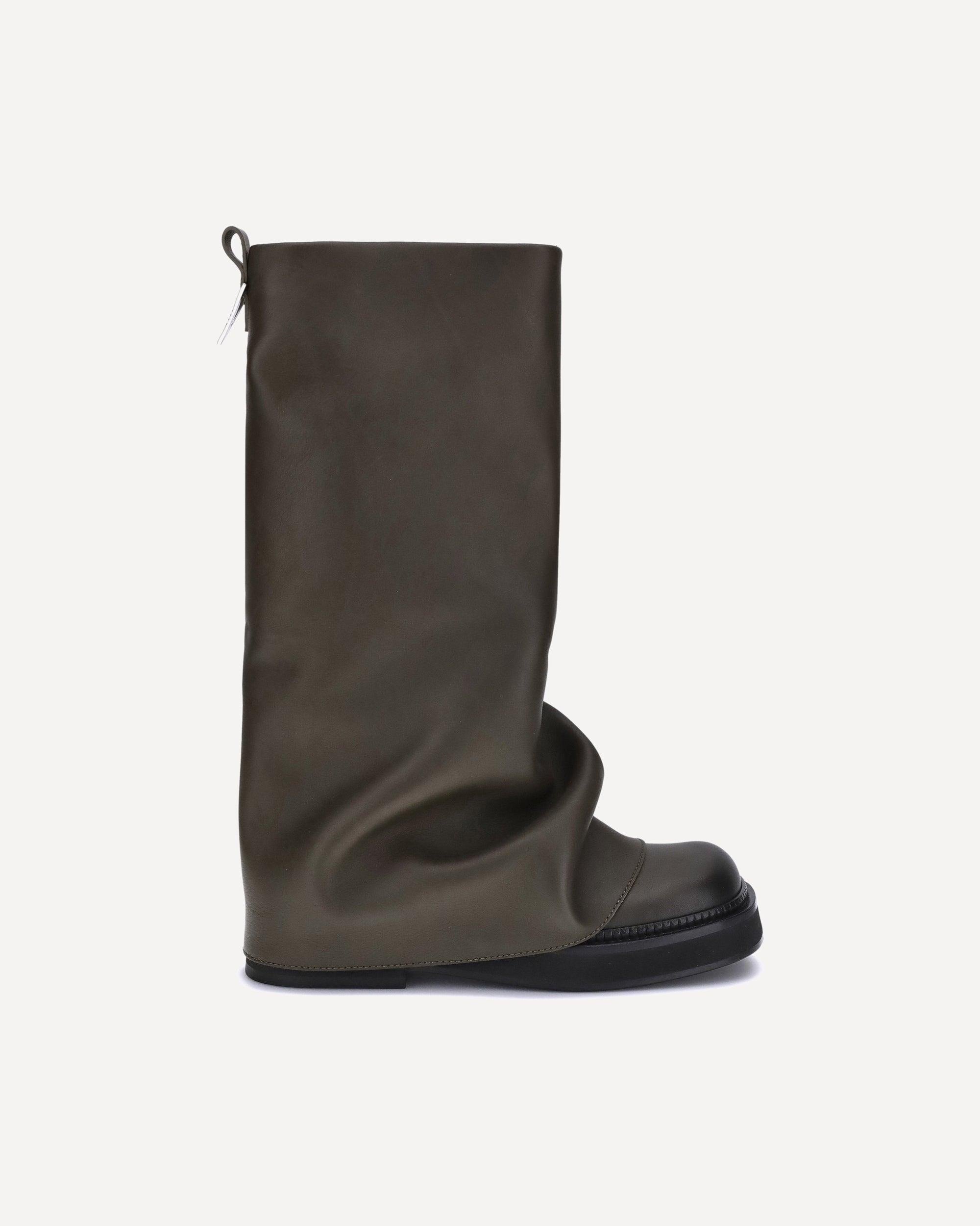 ブーツその他 THE ATTICO BOOTS (251WSH00879LBT003PR 202) Attico/ジアティコ｜レザー ブーツ