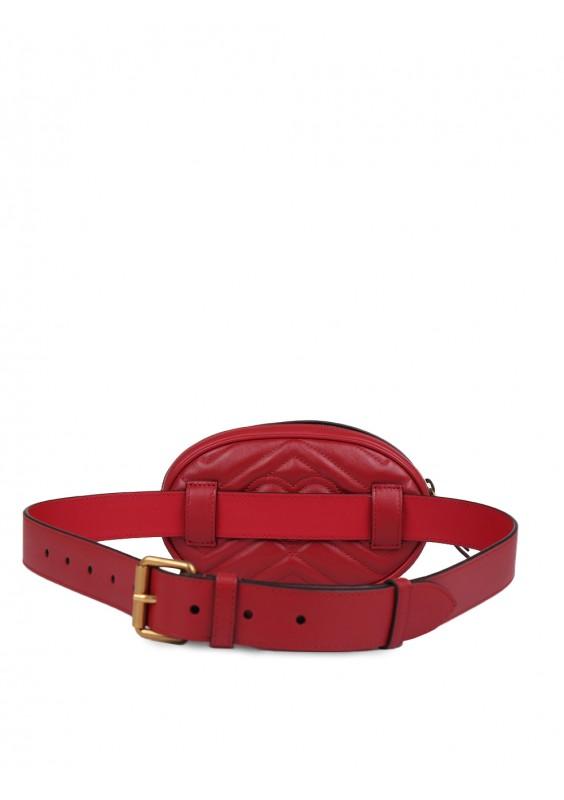 gg marmont leather belt bolsa
