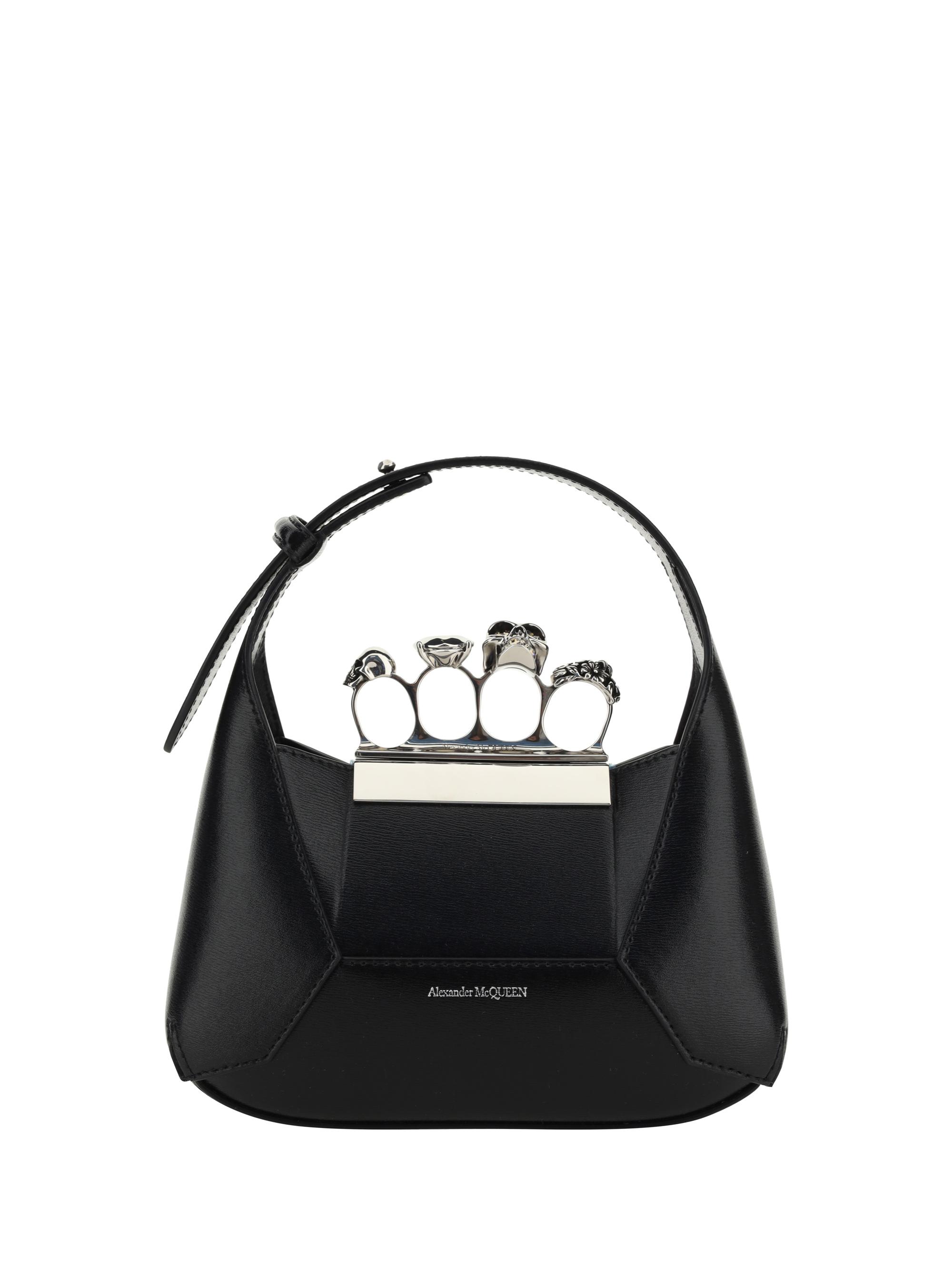 Alexander mcqueen black handbag sale