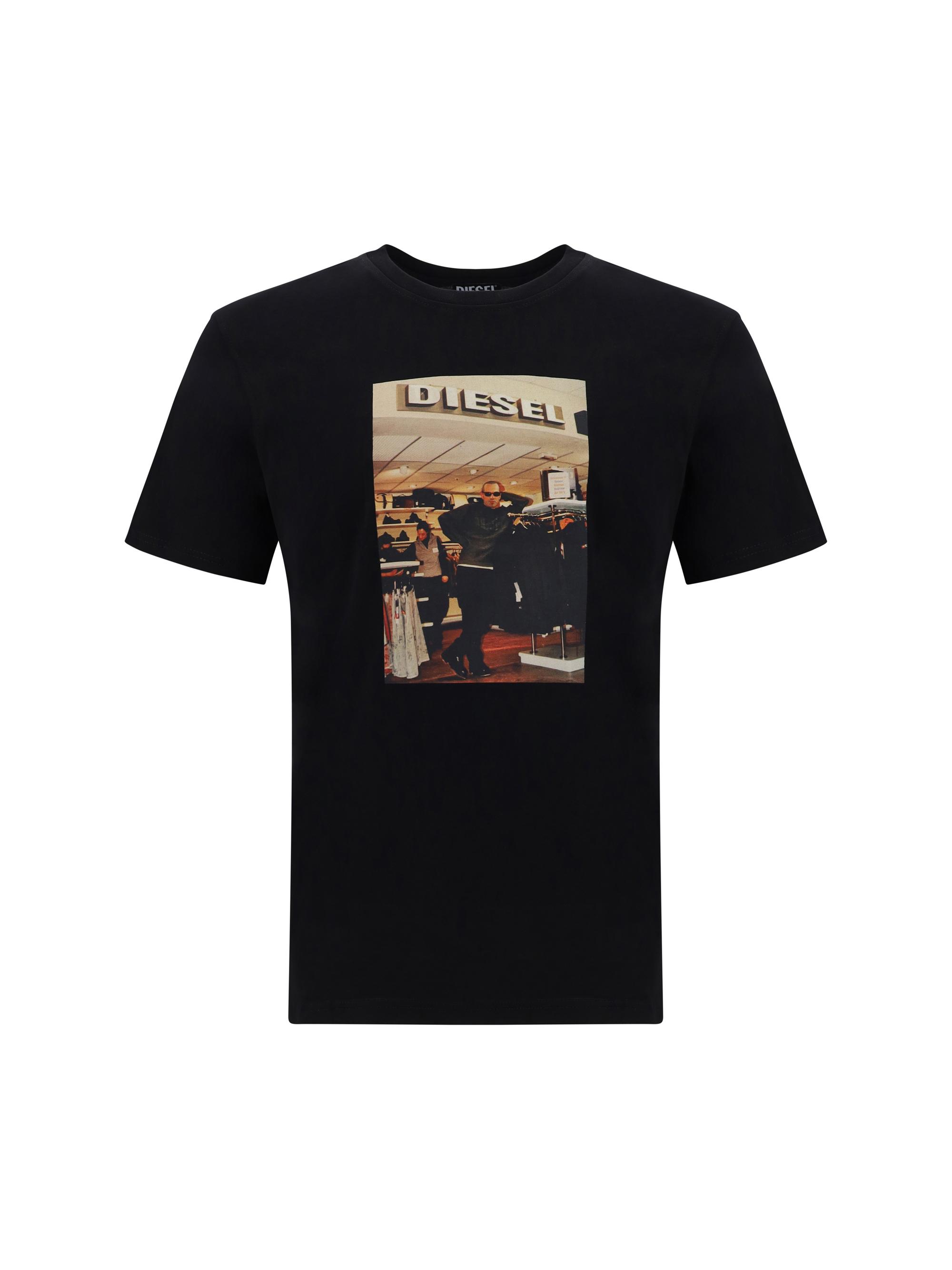 DIESEL T-shirt in Black for Men | Lyst