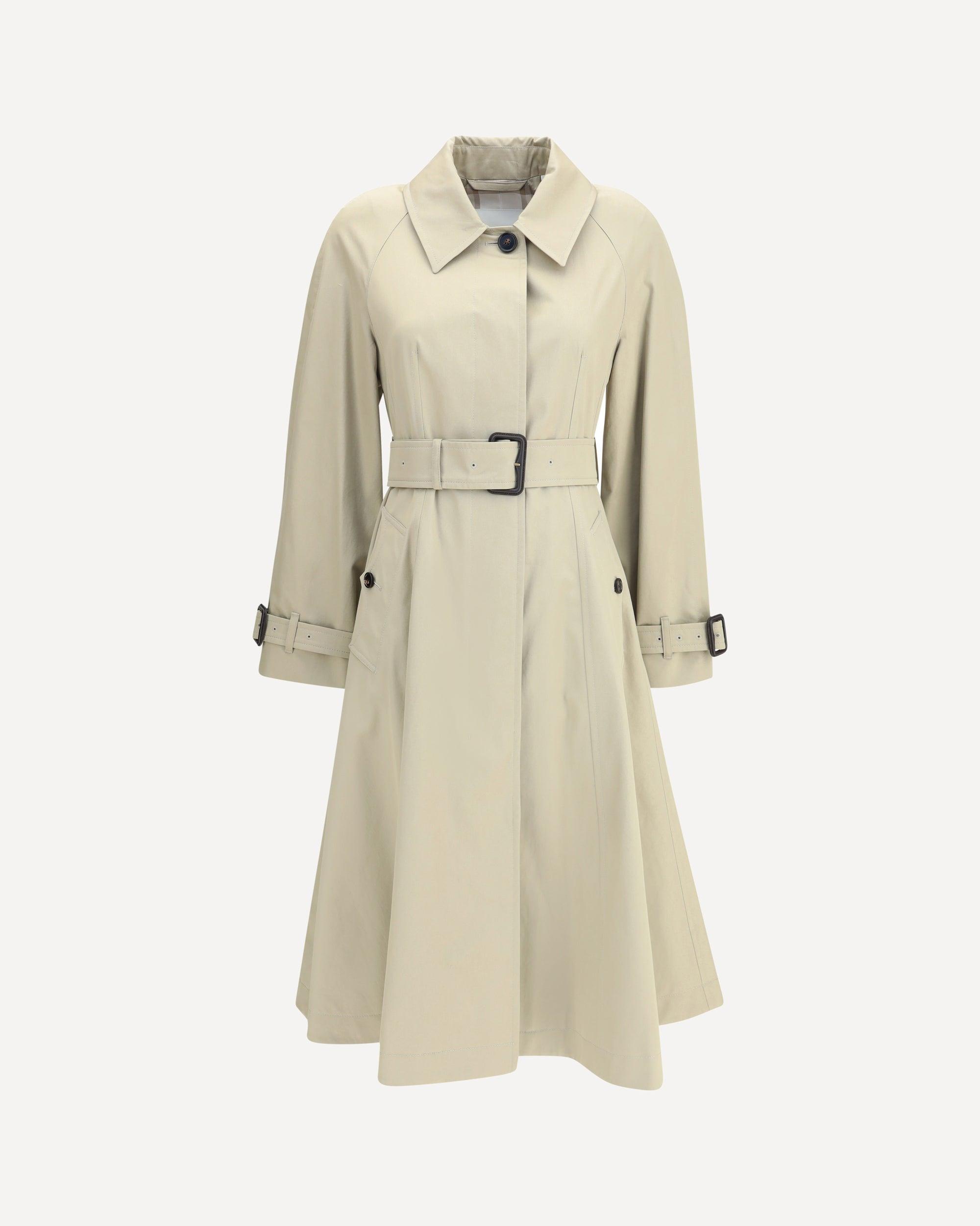 ジャケット・アウター amiur  back flare light trench coat Designer Flare Trench Coats for Women - Up to 73% off | Lyst