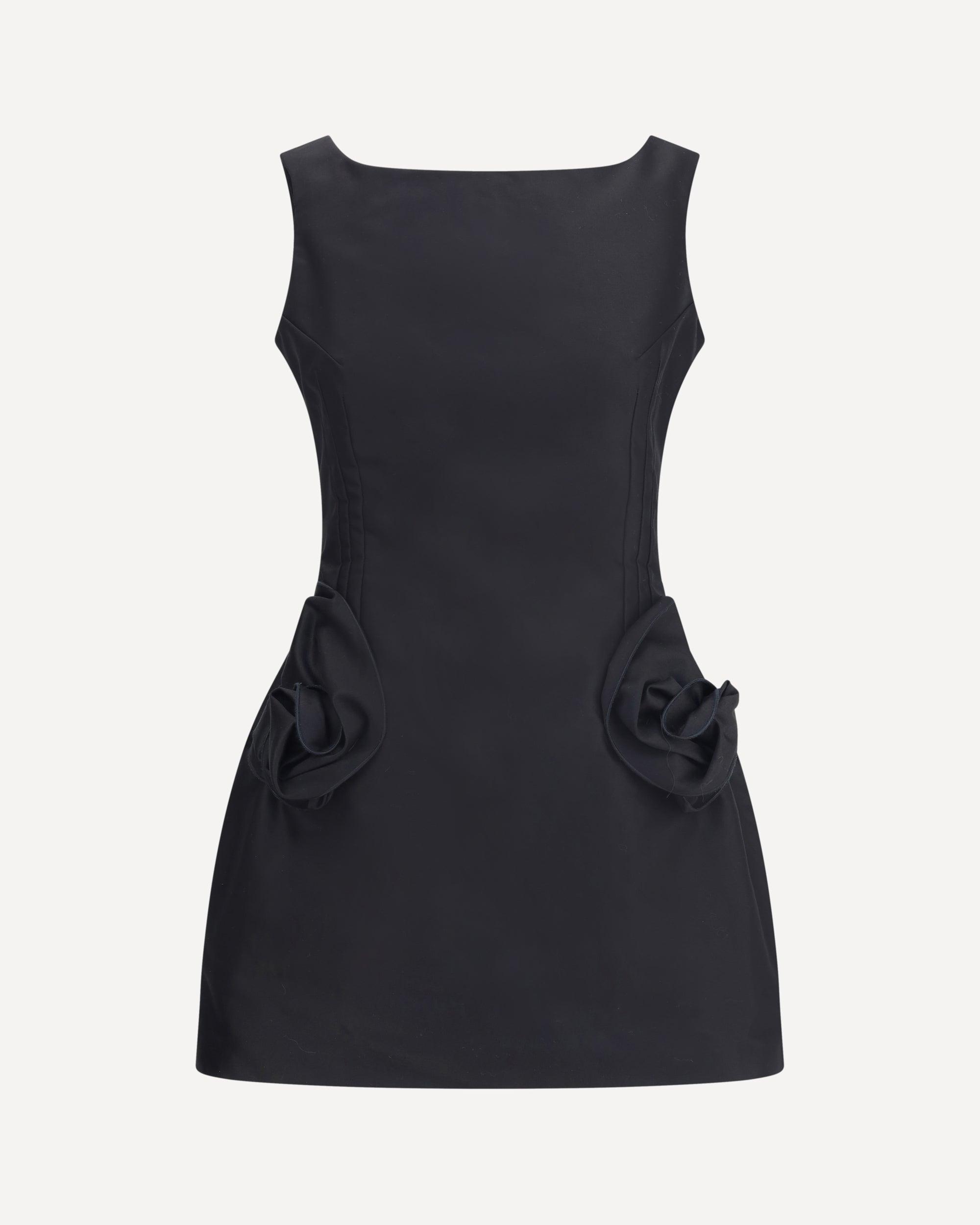 オールインワン・サロペット Magda Butrym Mini Wool Dress With 3D Floral Application Floral-appliqué wool bustier dress in white - Magda Butrym