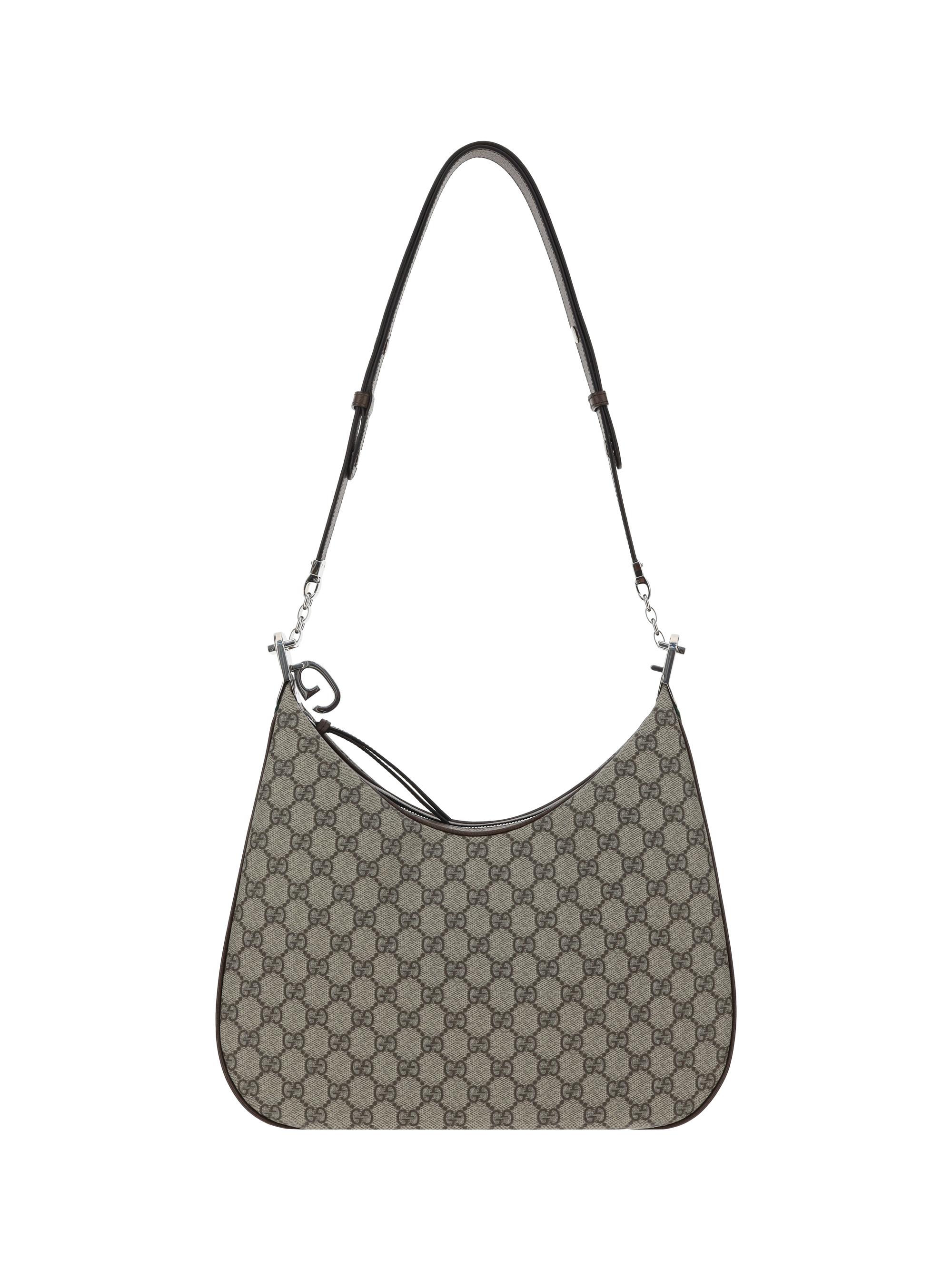 Gucci Attache small shoulder bag in Black GG Canvas