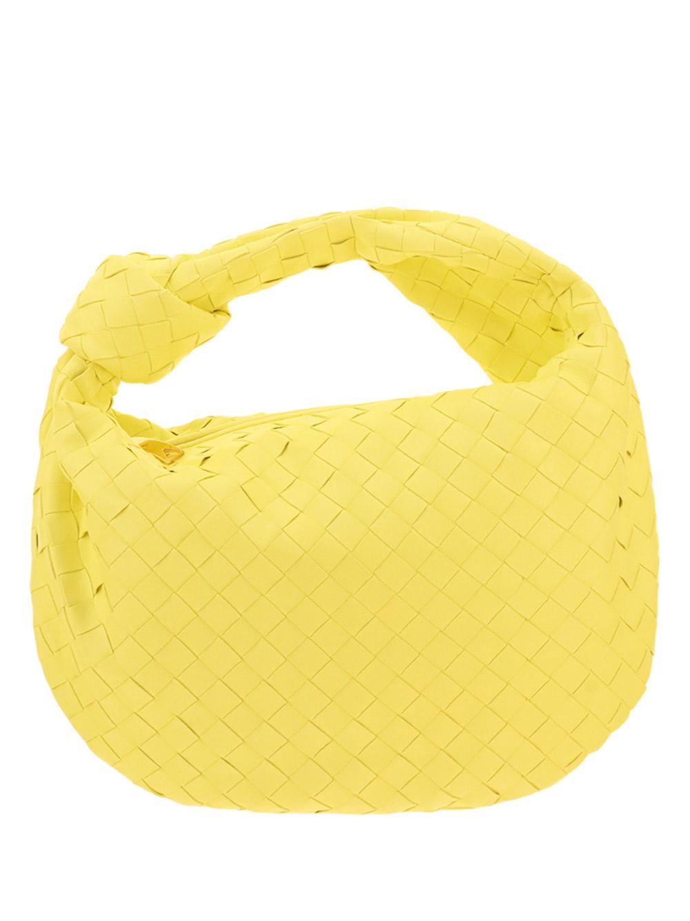 Bottega Veneta Teen Jodie Handbag in Yellow | Lyst