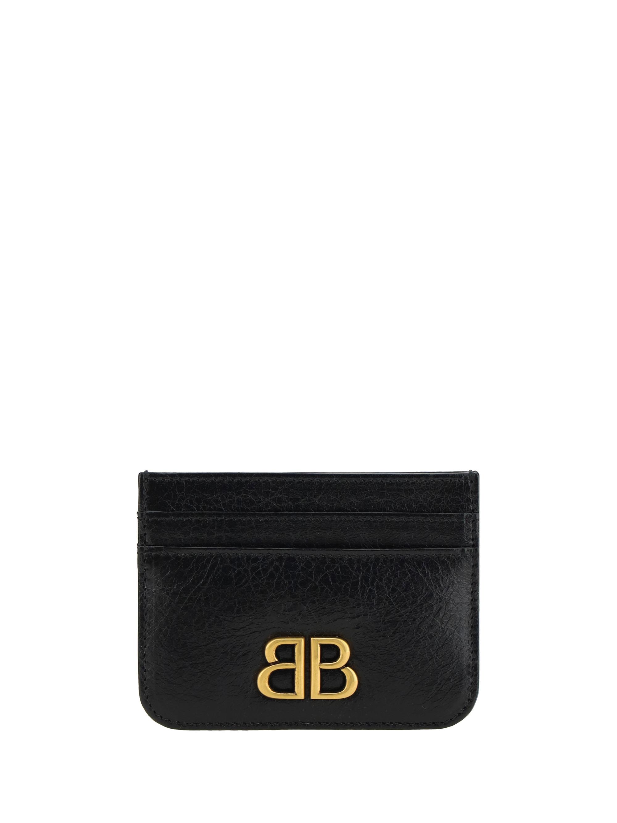 Balenciaga card holder black store