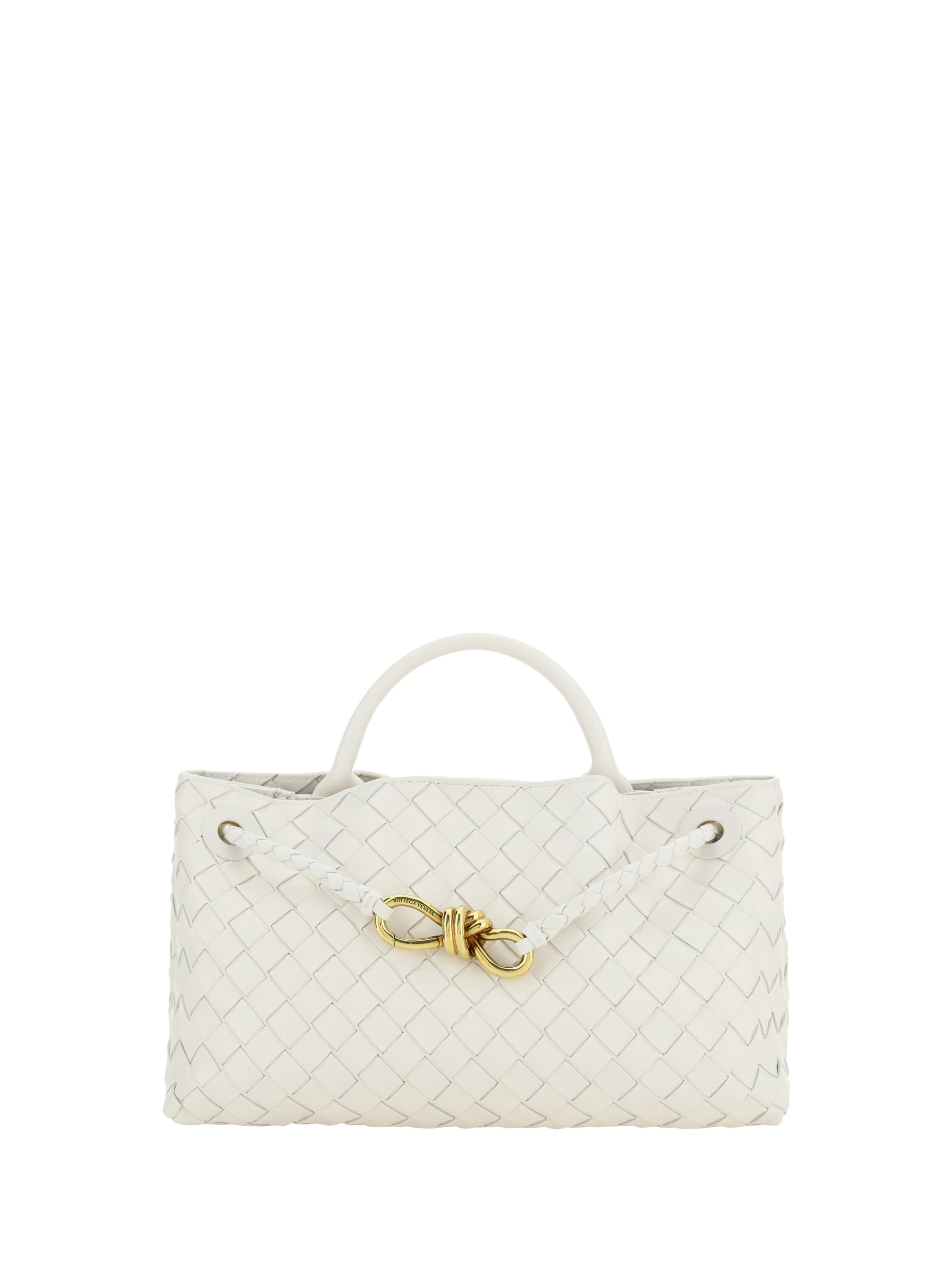 Bottega Veneta® Women's Small East/West Andiamo in White. Shop online now.