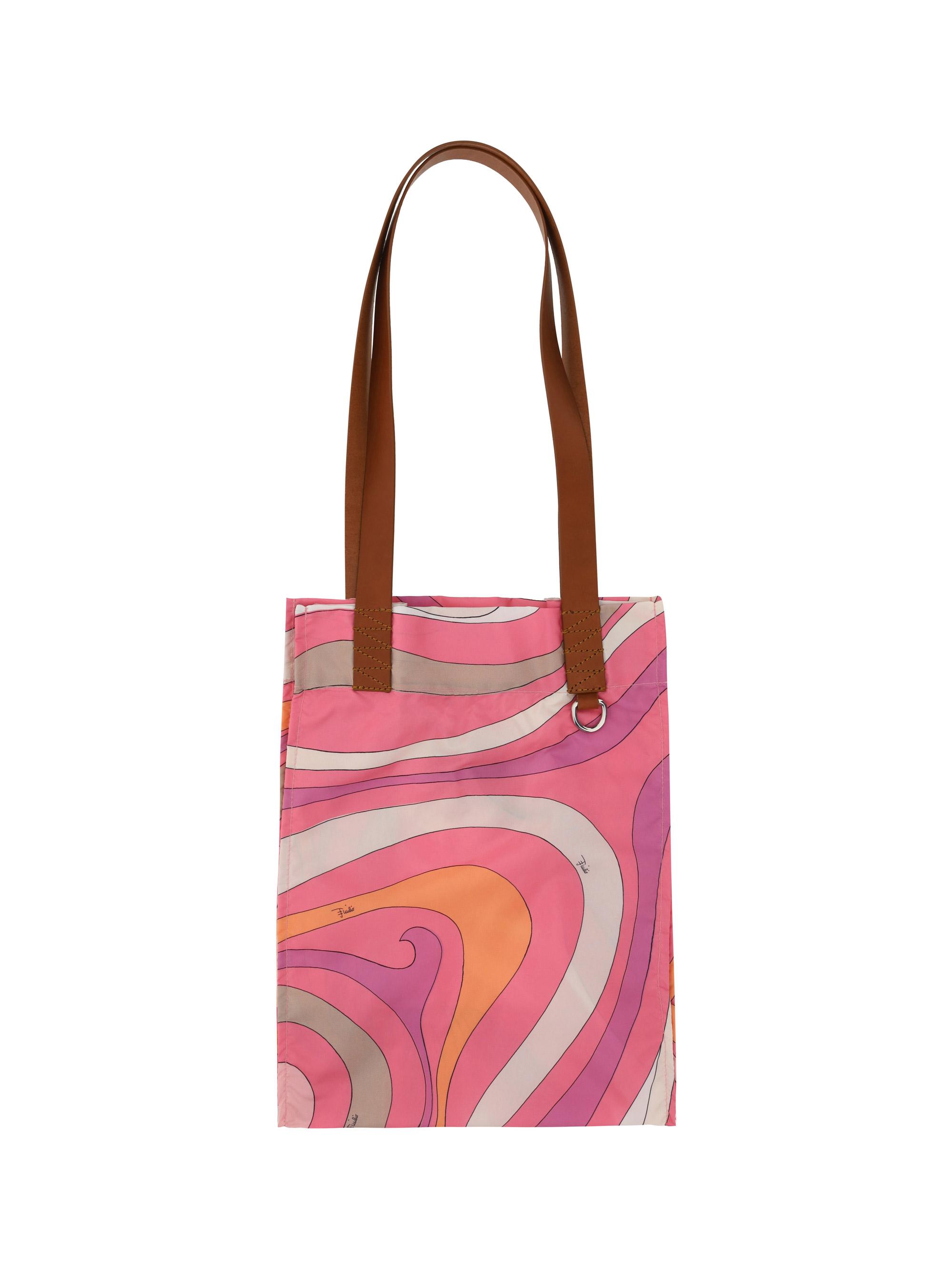 Emilio Pucci Tote Bags in Pink