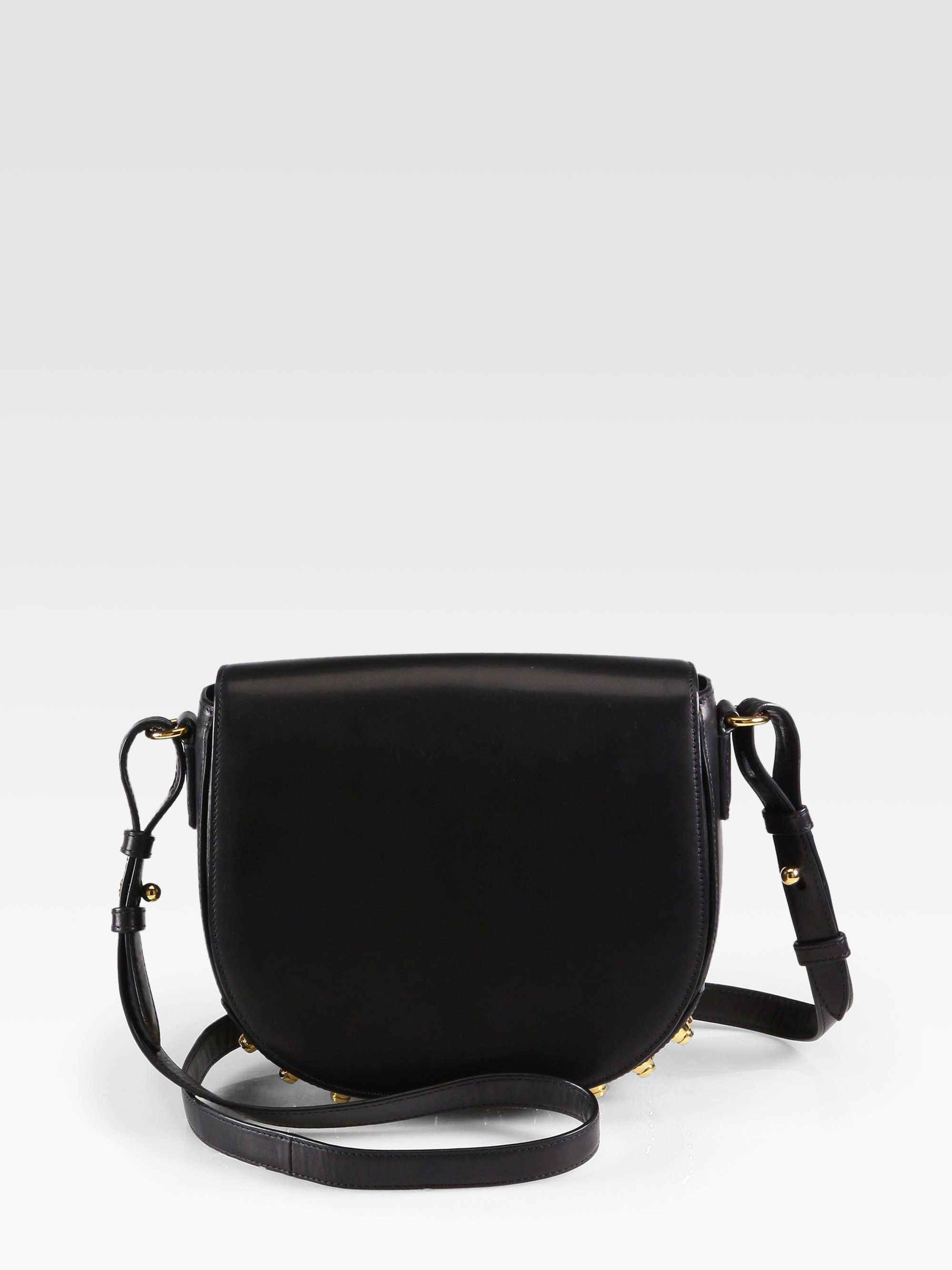 Alexander Wang Lia Small Leather Shoulder Bag in Black - Lyst