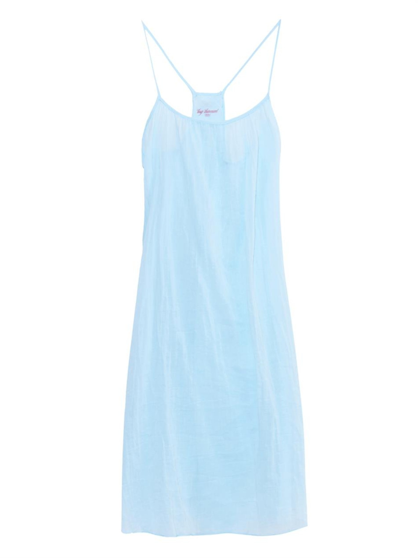 light blue cami dress