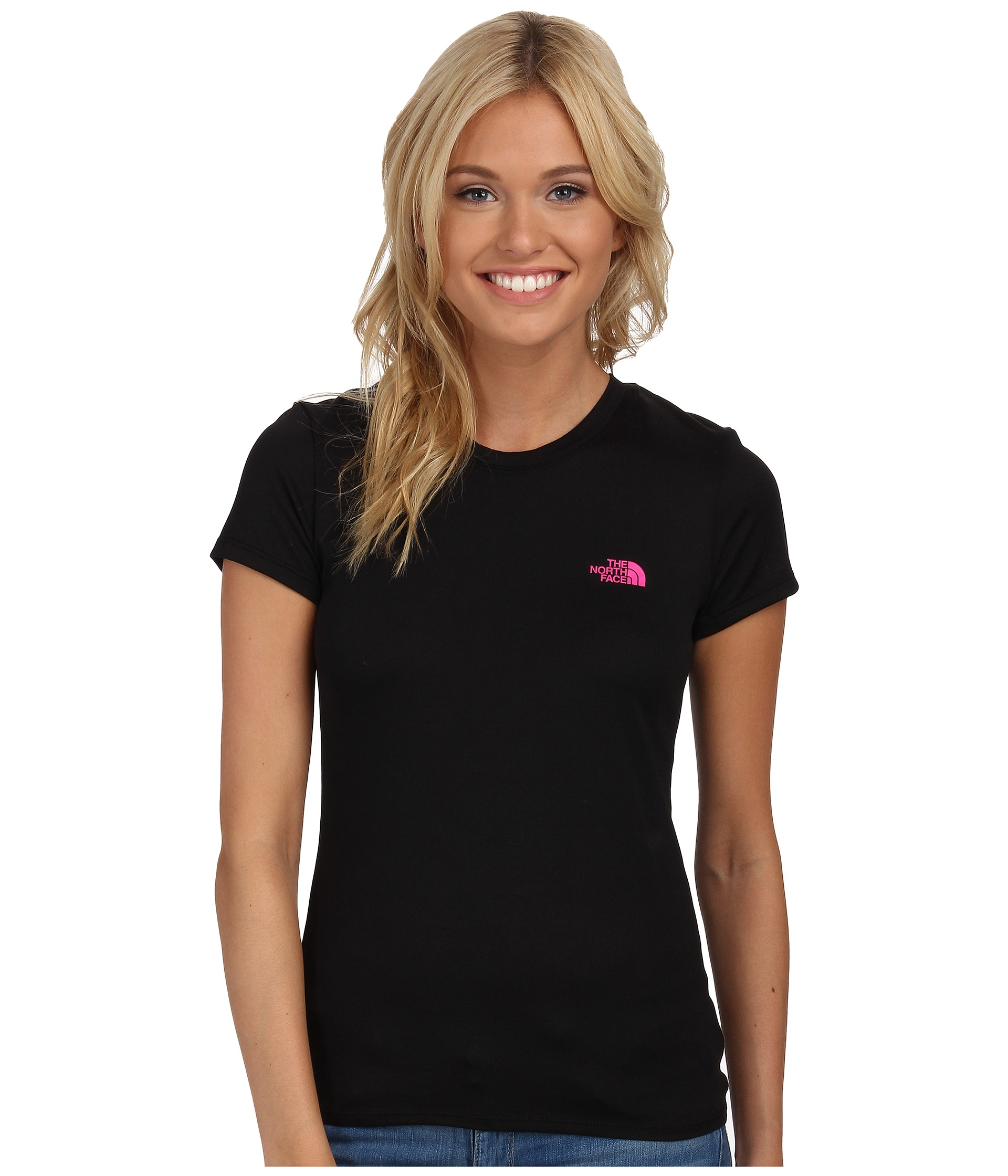 north face women's reaxion tee