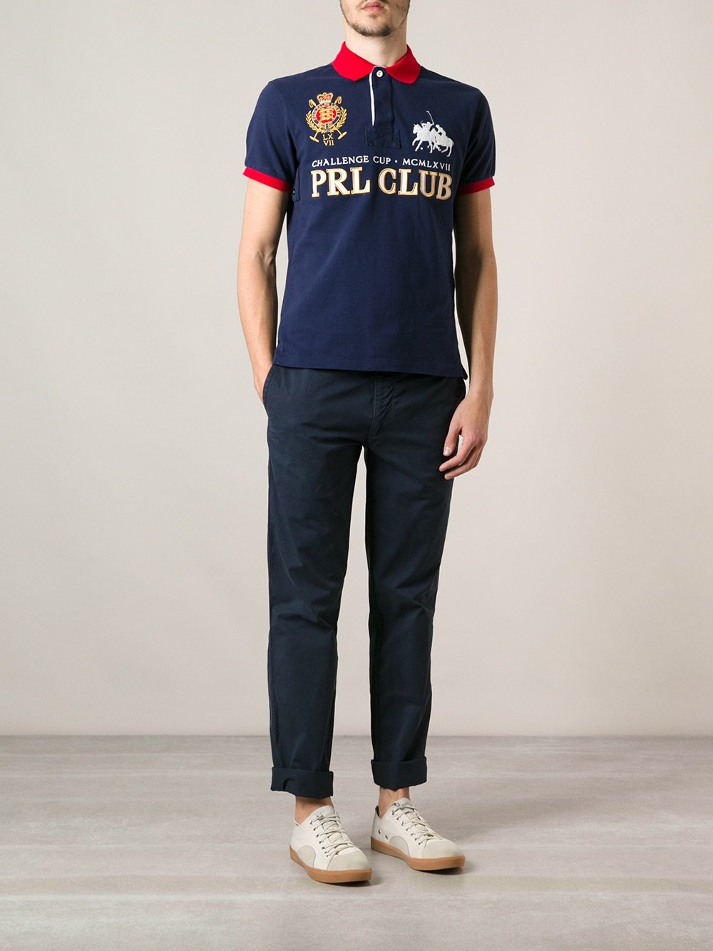 Polo Ralph Lauren Prl Club Polo Shirt in Blue for Men | Lyst