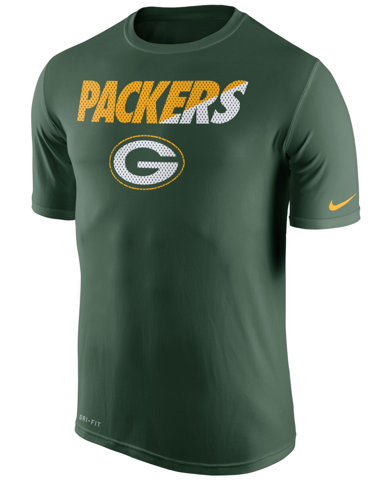 Nike Men's Green Bay Packers Dri-fit Practice T-shirt in Green for Men ...