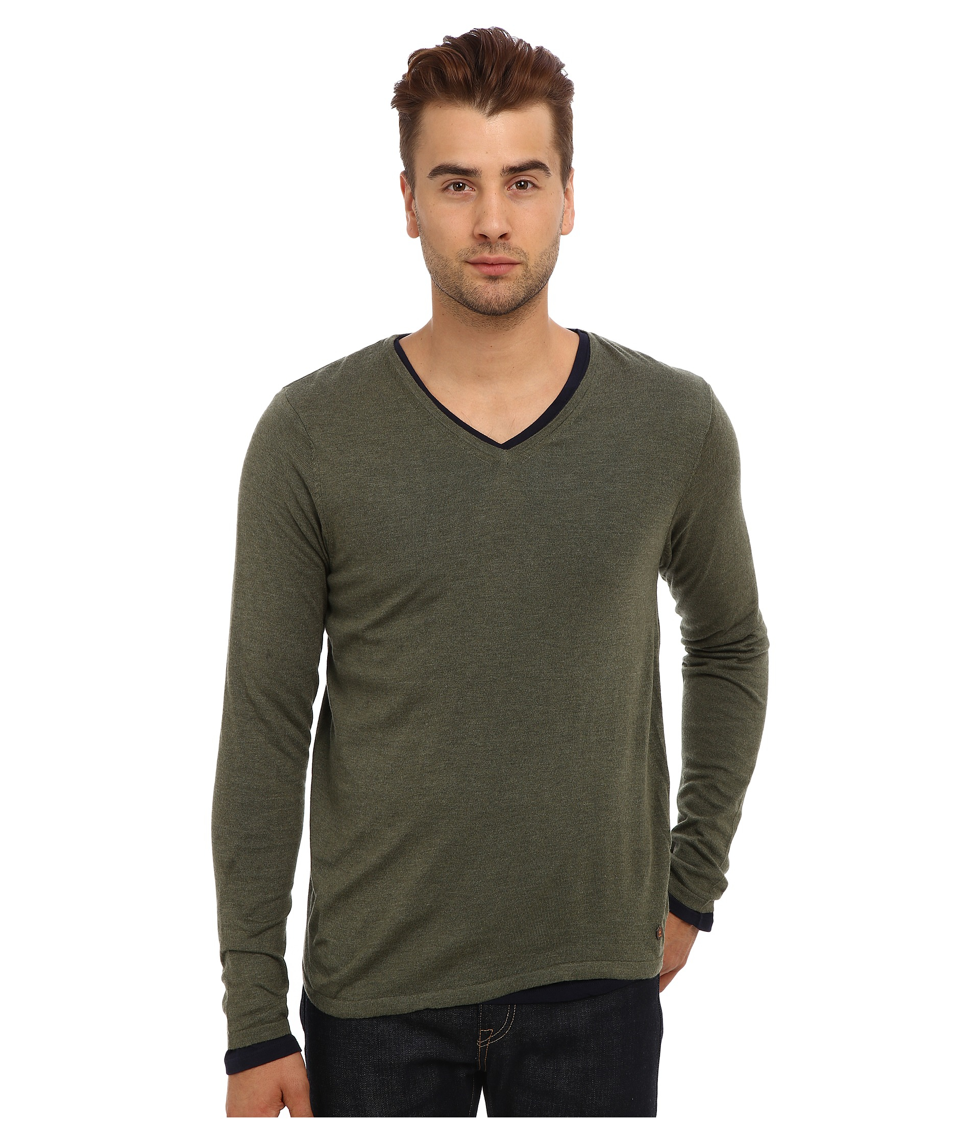 scotch and soda v neck