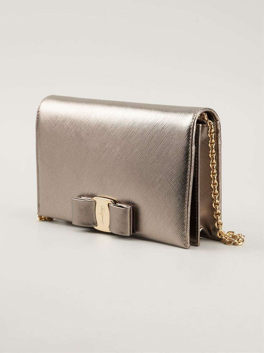 ferragamo clutch