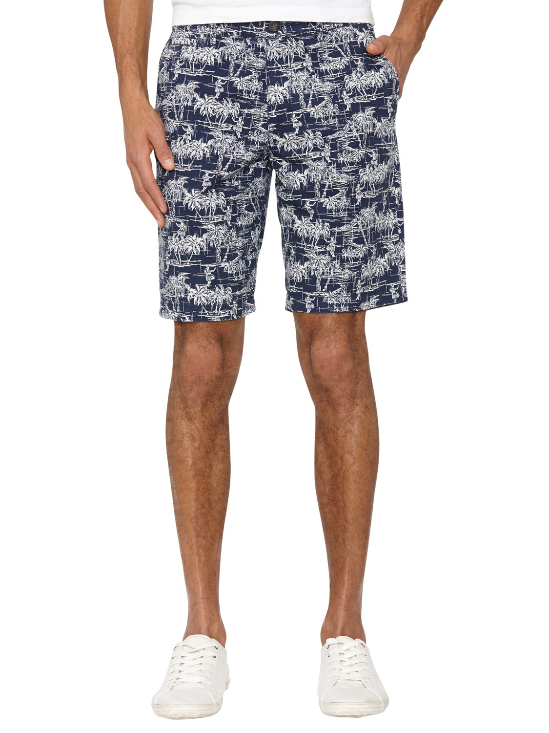 Original penguin Tiki Print Shorts in Blue for Men