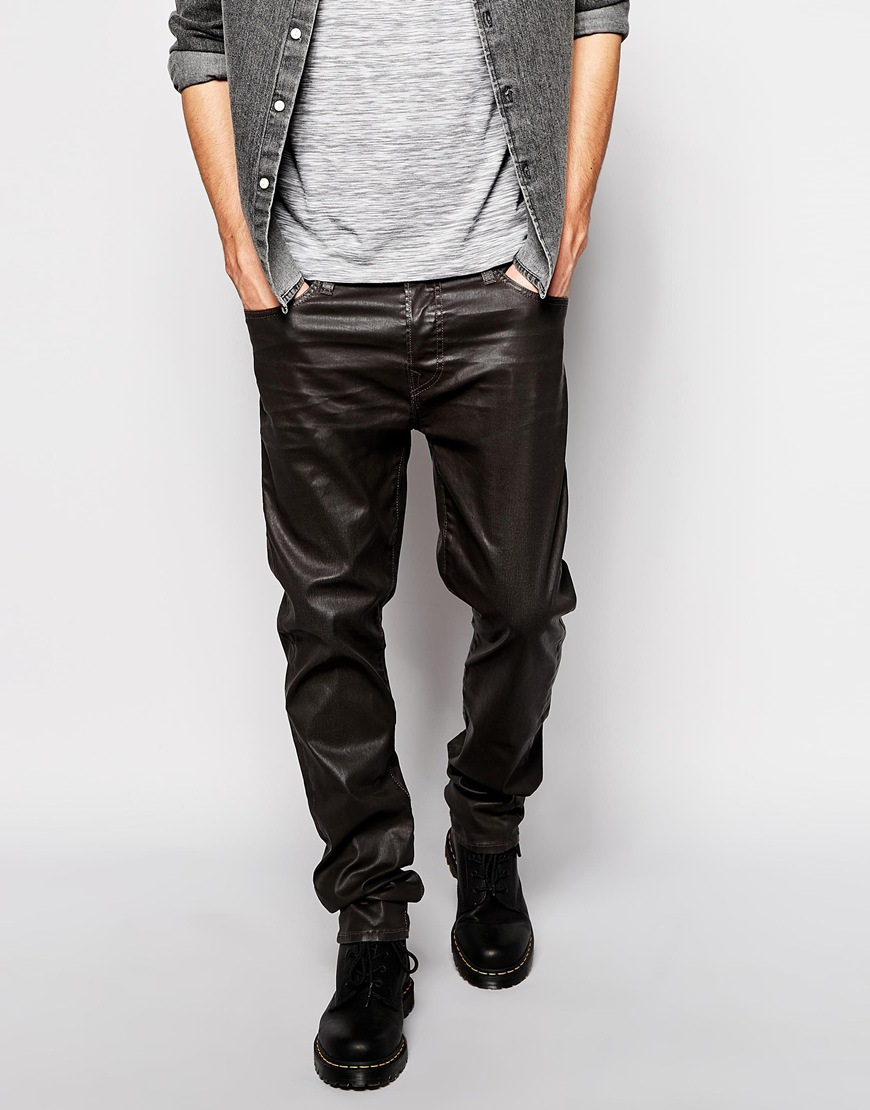 Black slim fit hotsell true religion jeans