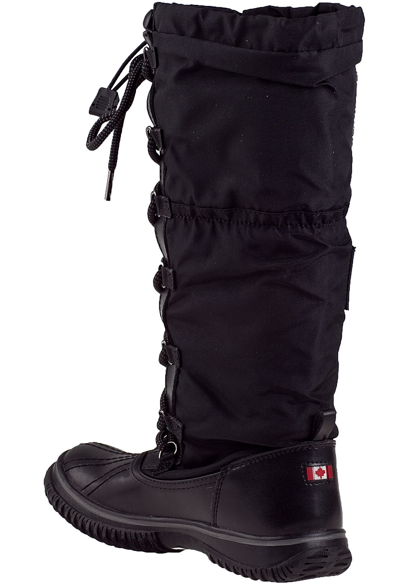 Lyst - Pajar Grip Tall Faux Fur Lined Boot in Black