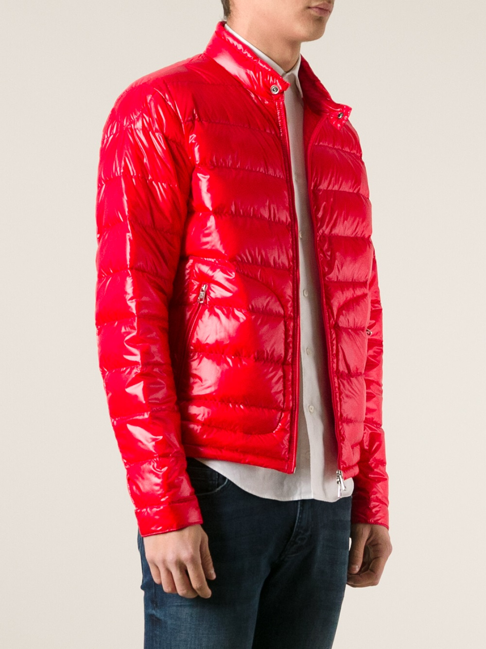 Moncler 'acorus' Padded Jacket in Red for Men Lyst