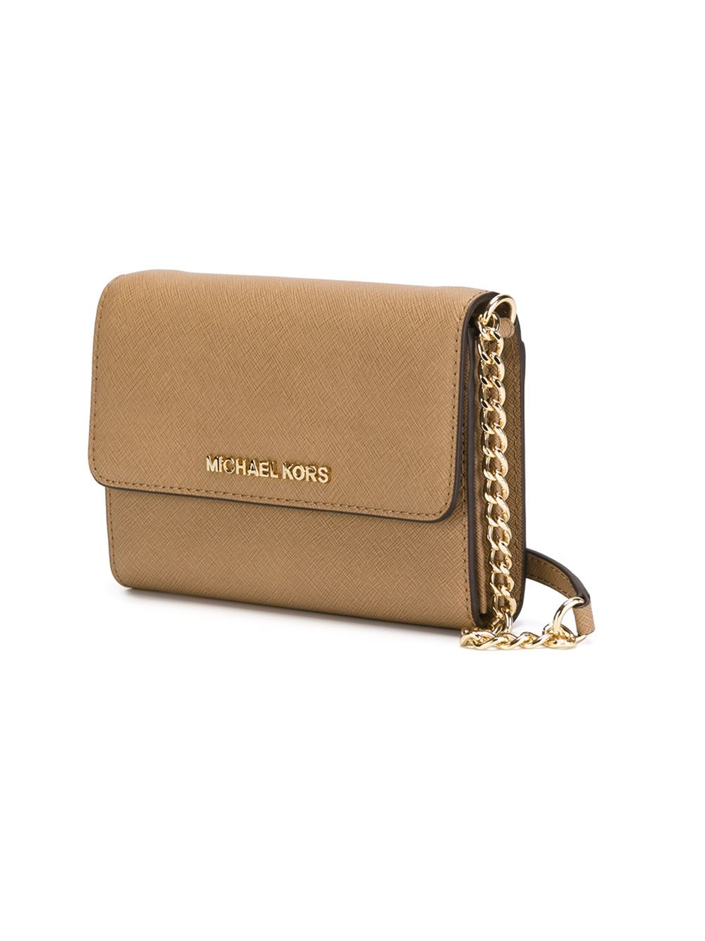 Michael Kors Jet Set Charm Small North South Flat Crossbody, Crossbody Bags, Clothing & Accessories