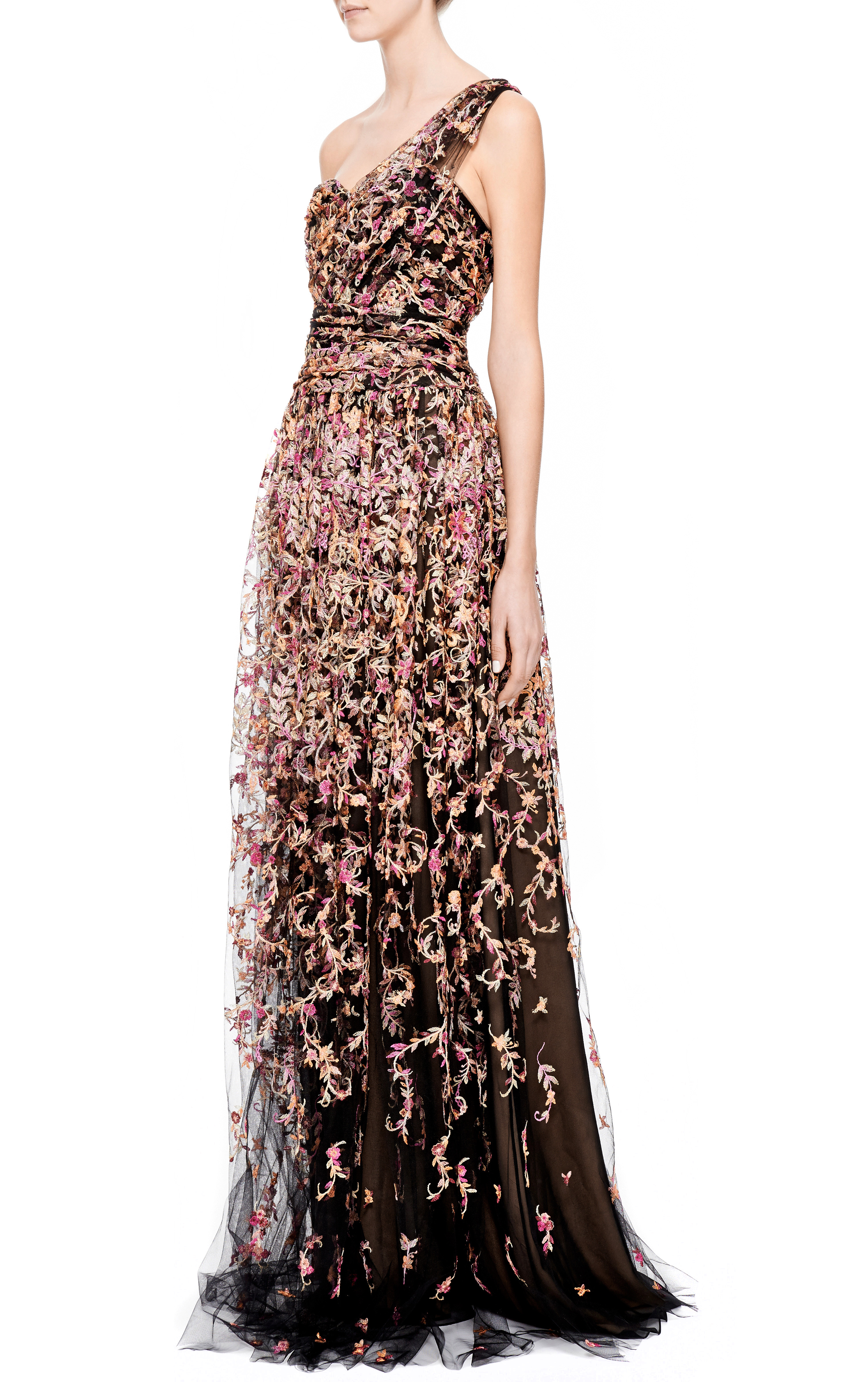 tulle gown