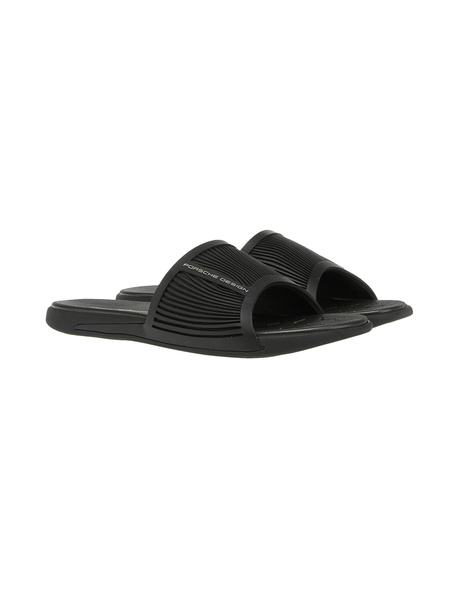Porsche Design Rubber Sandals in Black 