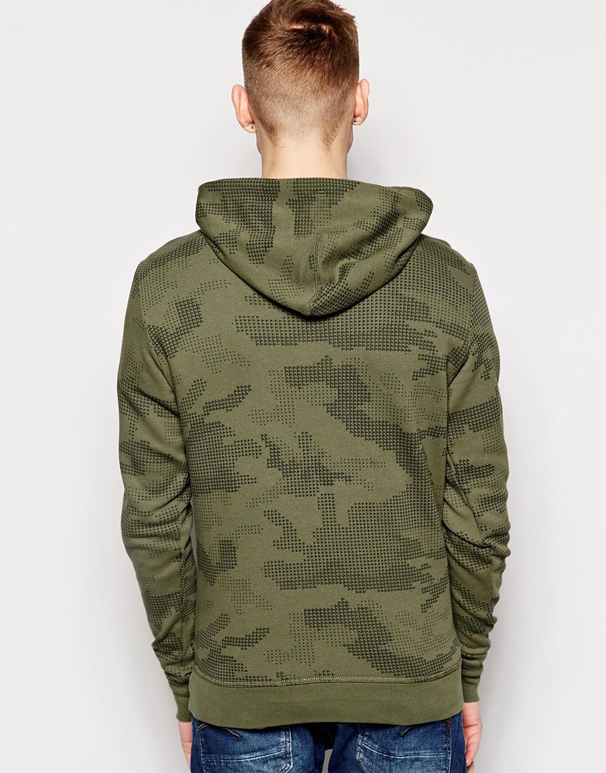 g star camo hoodie