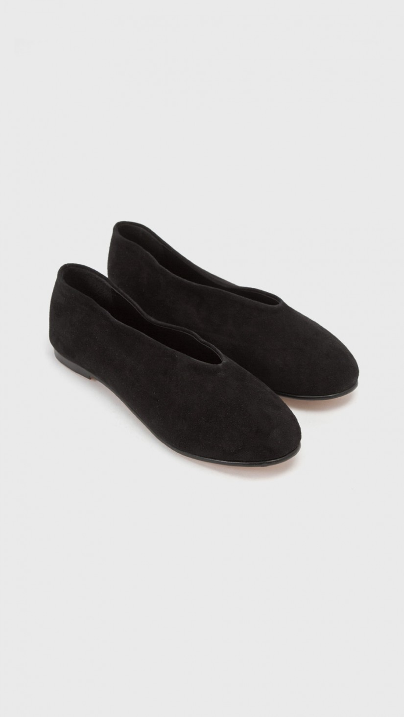 Creatures Of Comfort Fred Ballet Flats In Black Lyst