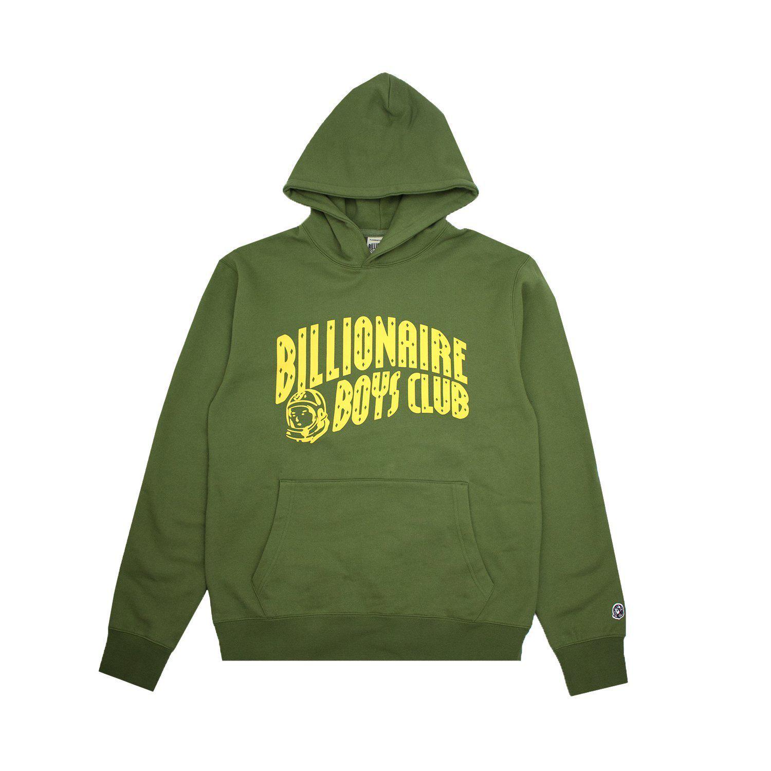 billionaire boys club green hoodie